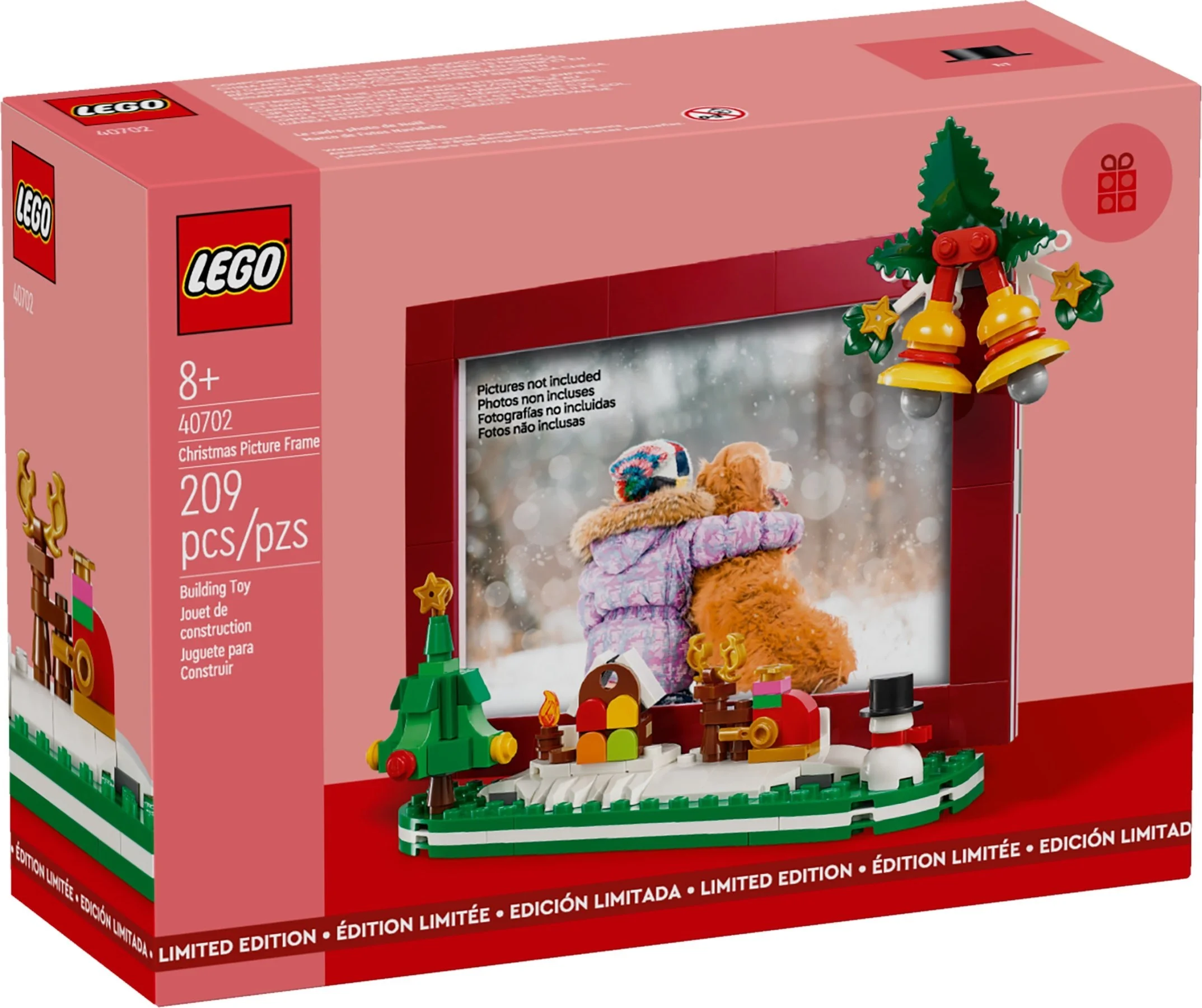 LEGO® 40702 Świąteczna ramka Specjalne Unikat Limitowane - zdjęcie 1