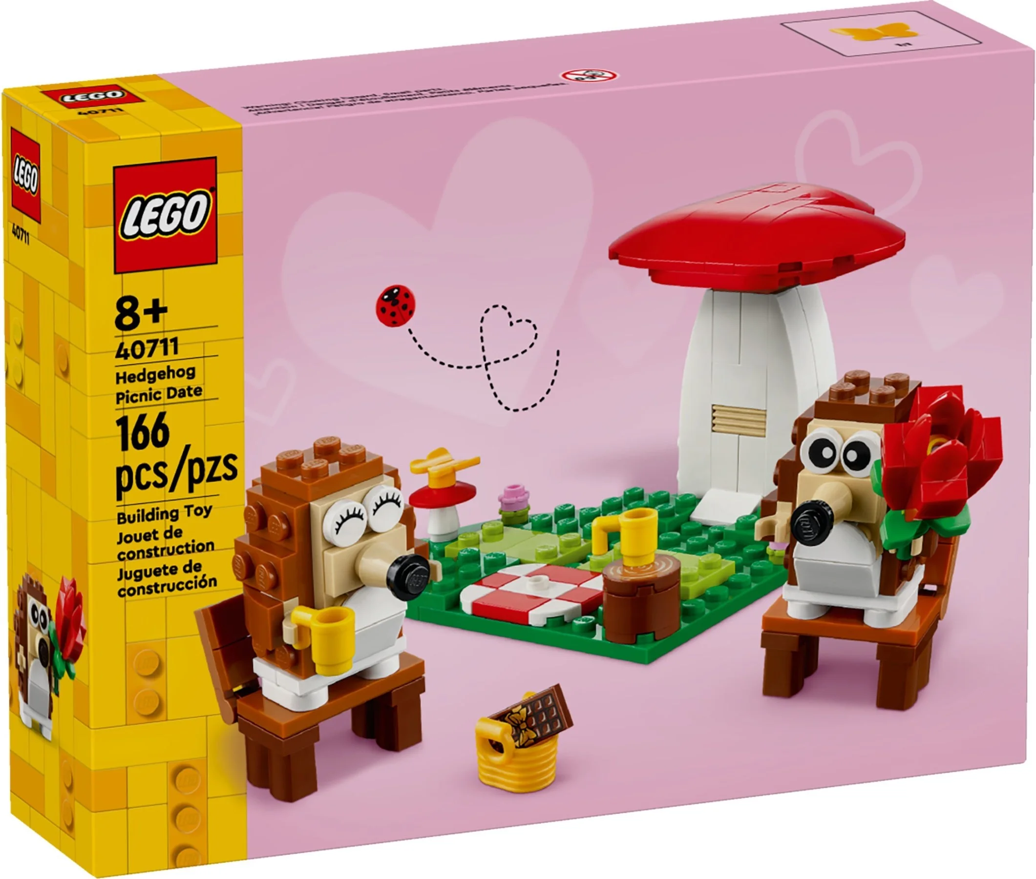 LEGO® 40711 LEGO Iconic Piknik pary jeżyków - zdjęcie 1