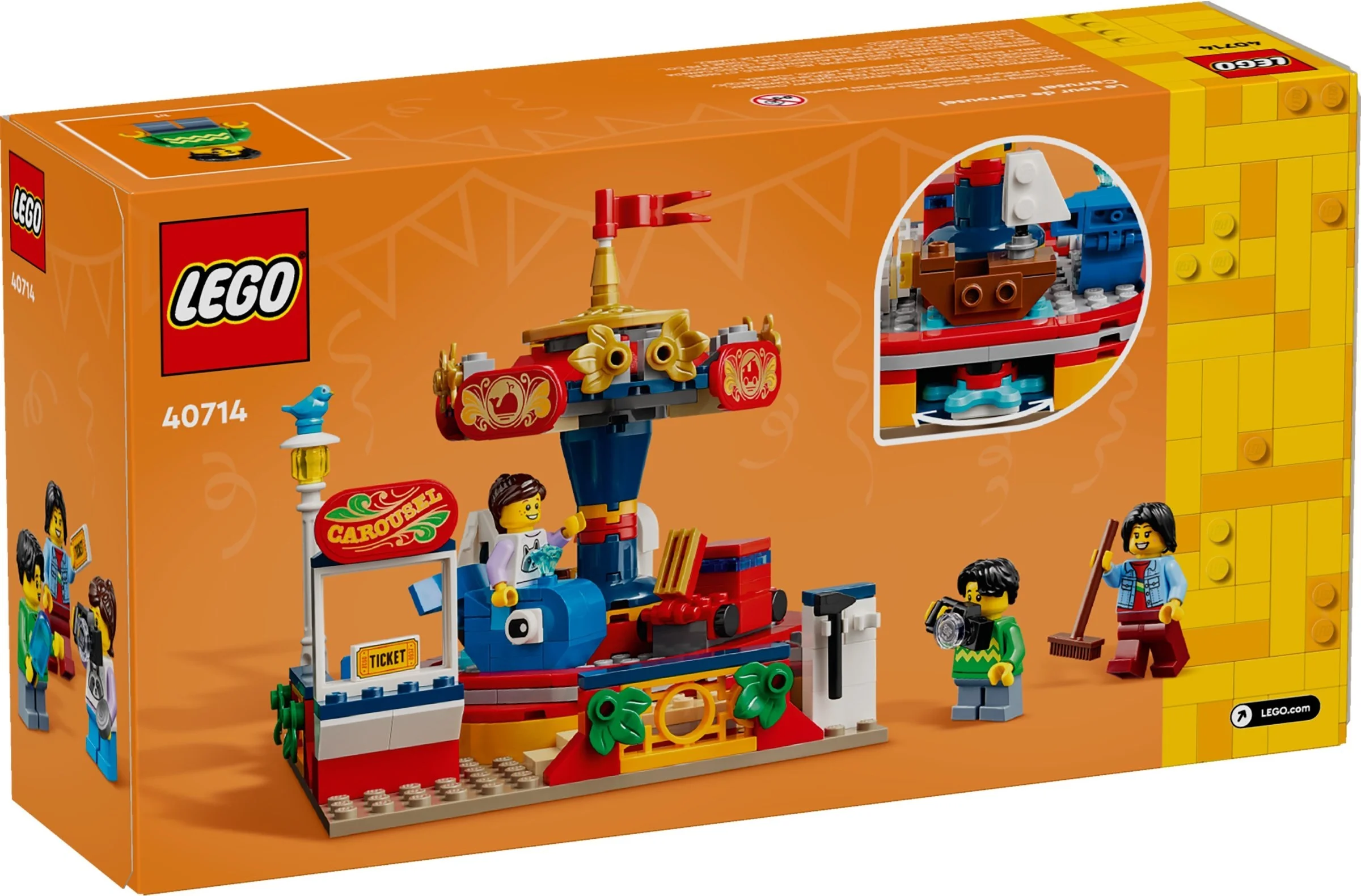 LEGO® 40714 Lego Przejażdżka karuzelą - zdjęcie 3