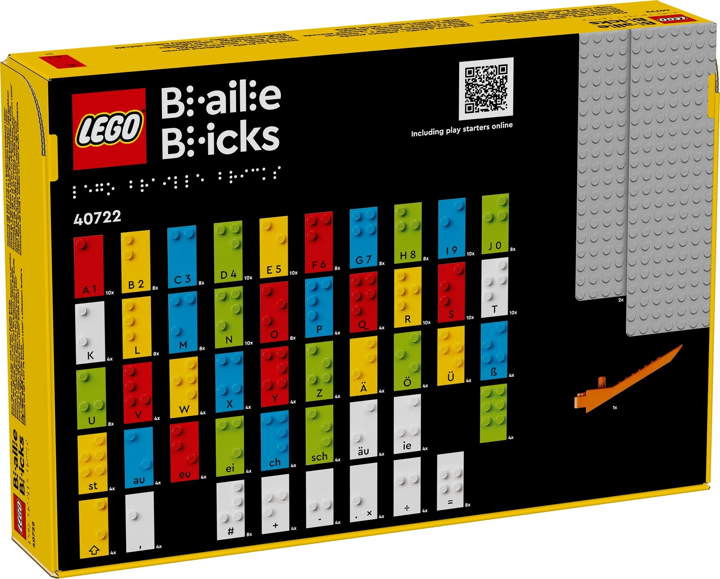 LEGO® 40722 Play with Braille - German Alphabet - zdjęcie 8