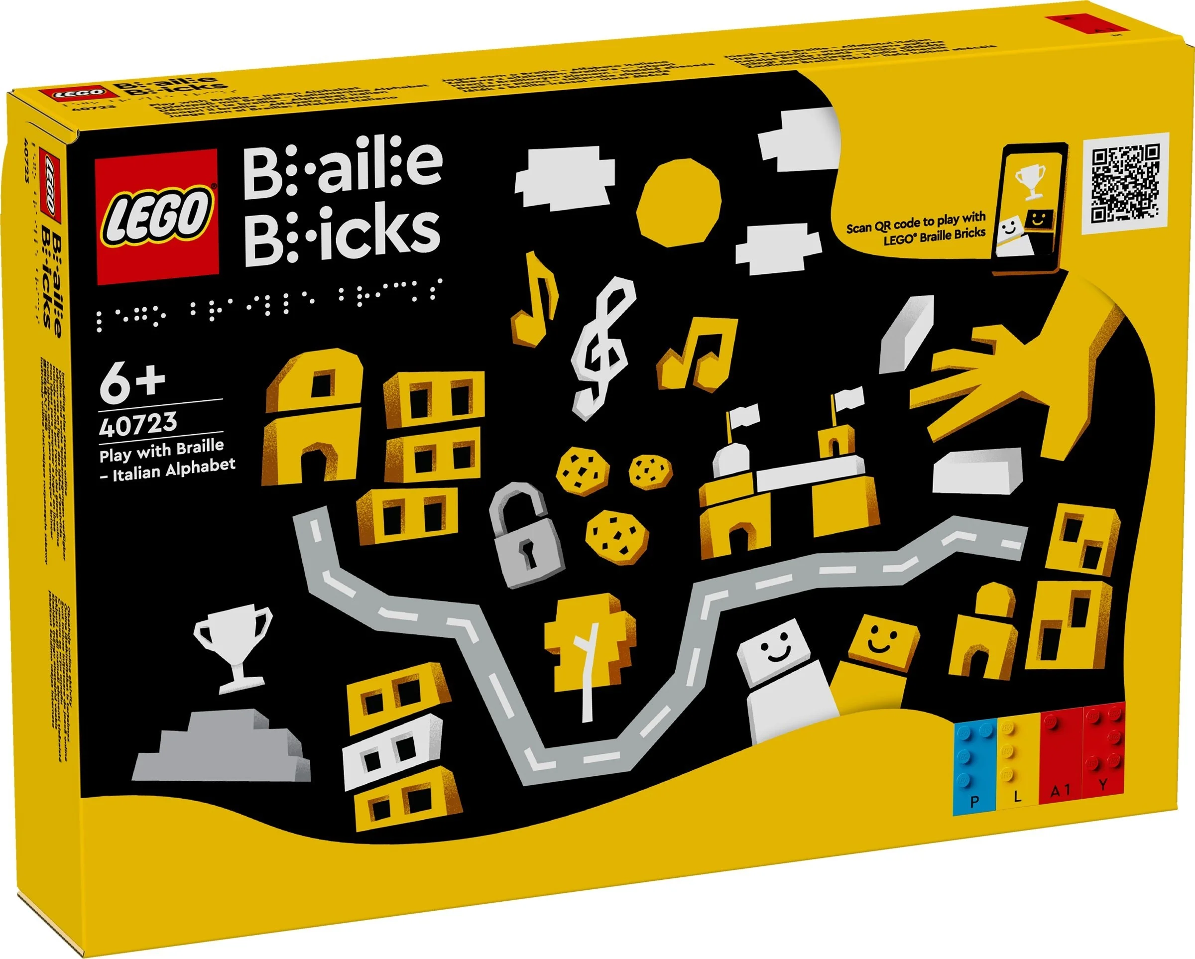 LEGO® 40723 Play with Braille - Italian Alphabet - zdjęcie 2
