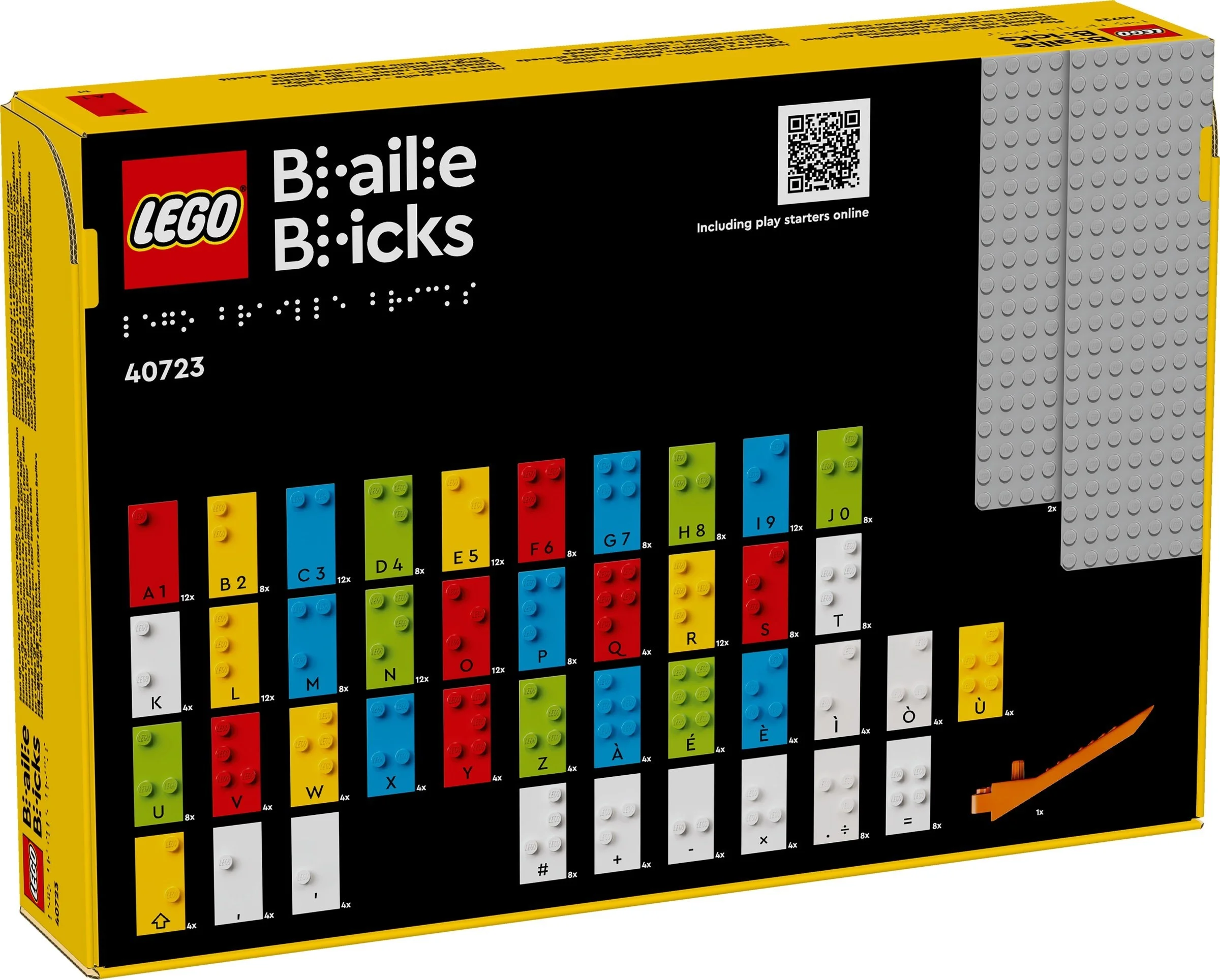 LEGO® 40723 Play with Braille - Italian Alphabet - zdjęcie 8