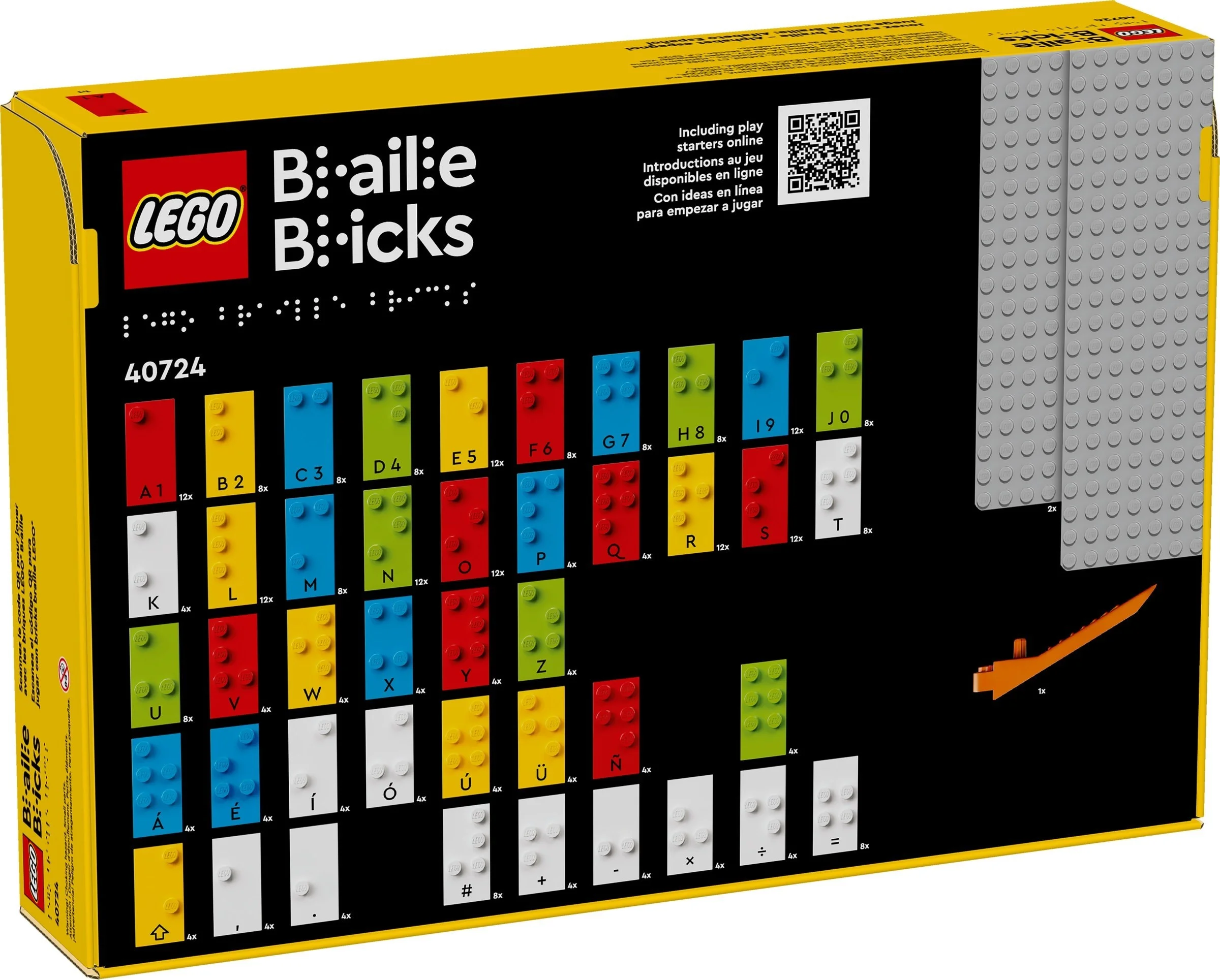 LEGO® 40724 Play with Braille - Spanish Alphabet - zdjęcie 8