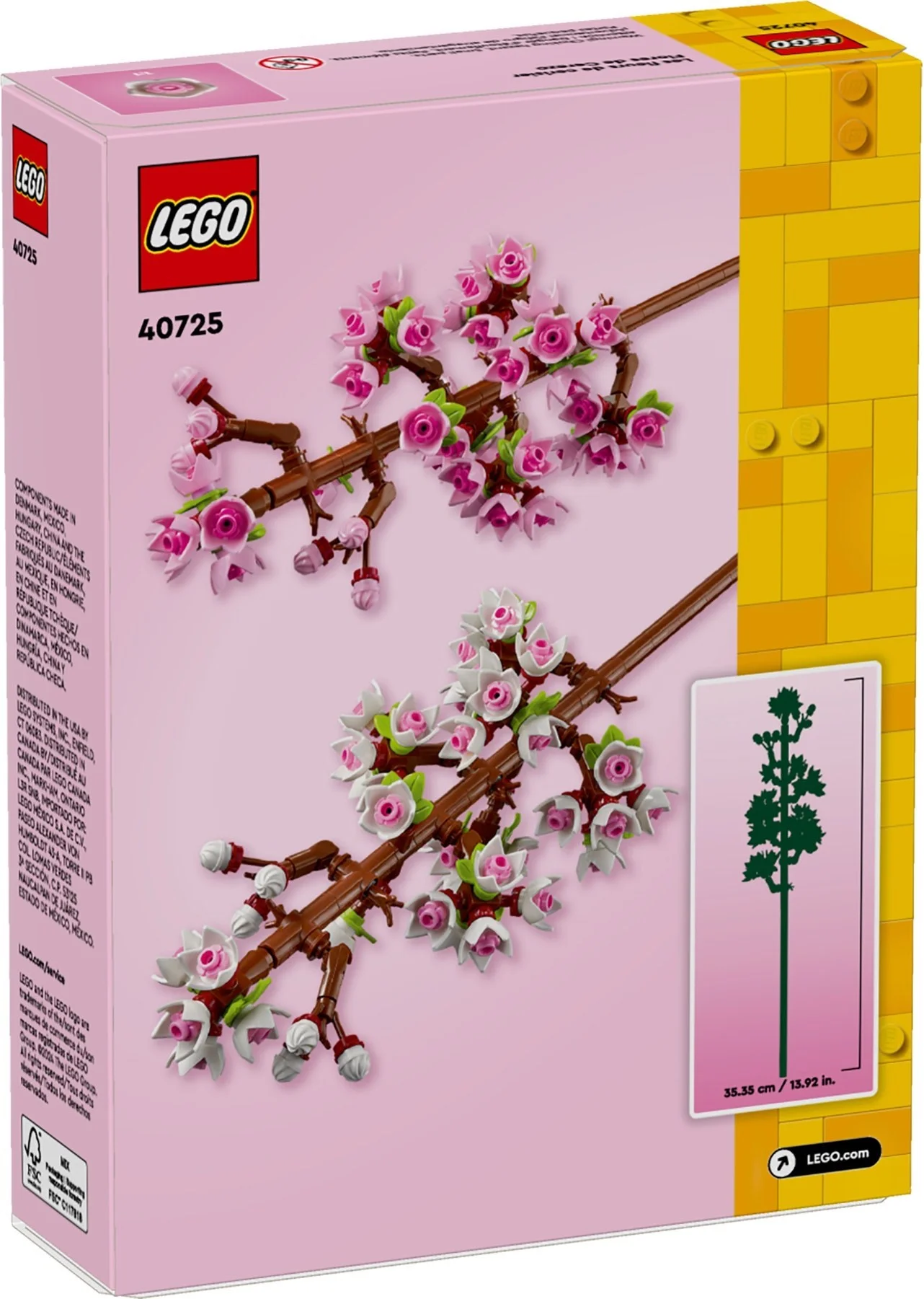 LEGO® 40725 Icons Kwiaty Wiśni - zdjęcie 3