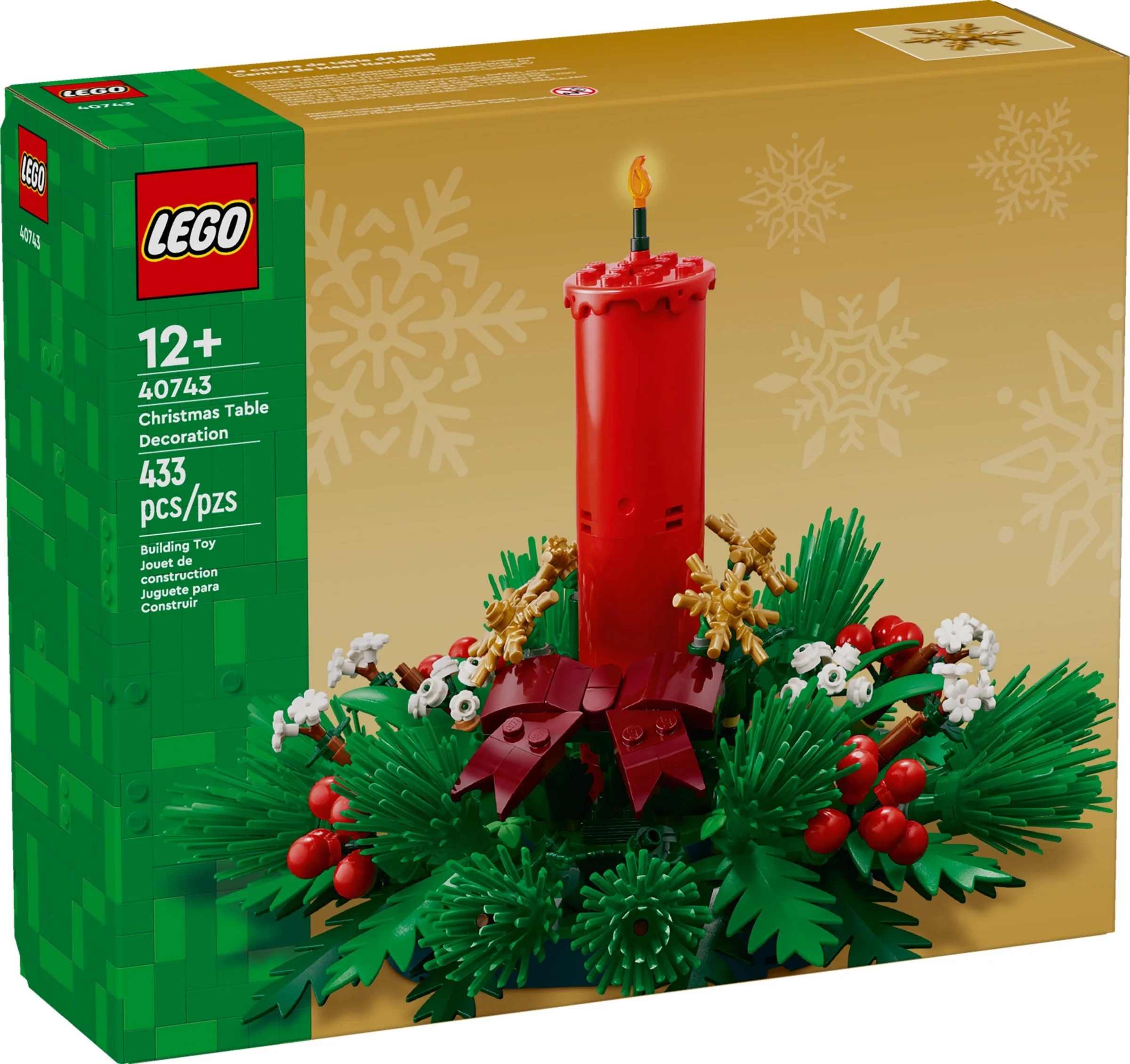 LEGO® 40743 LEGO Świąteczna dekoracja stołu - zdjęcie 2