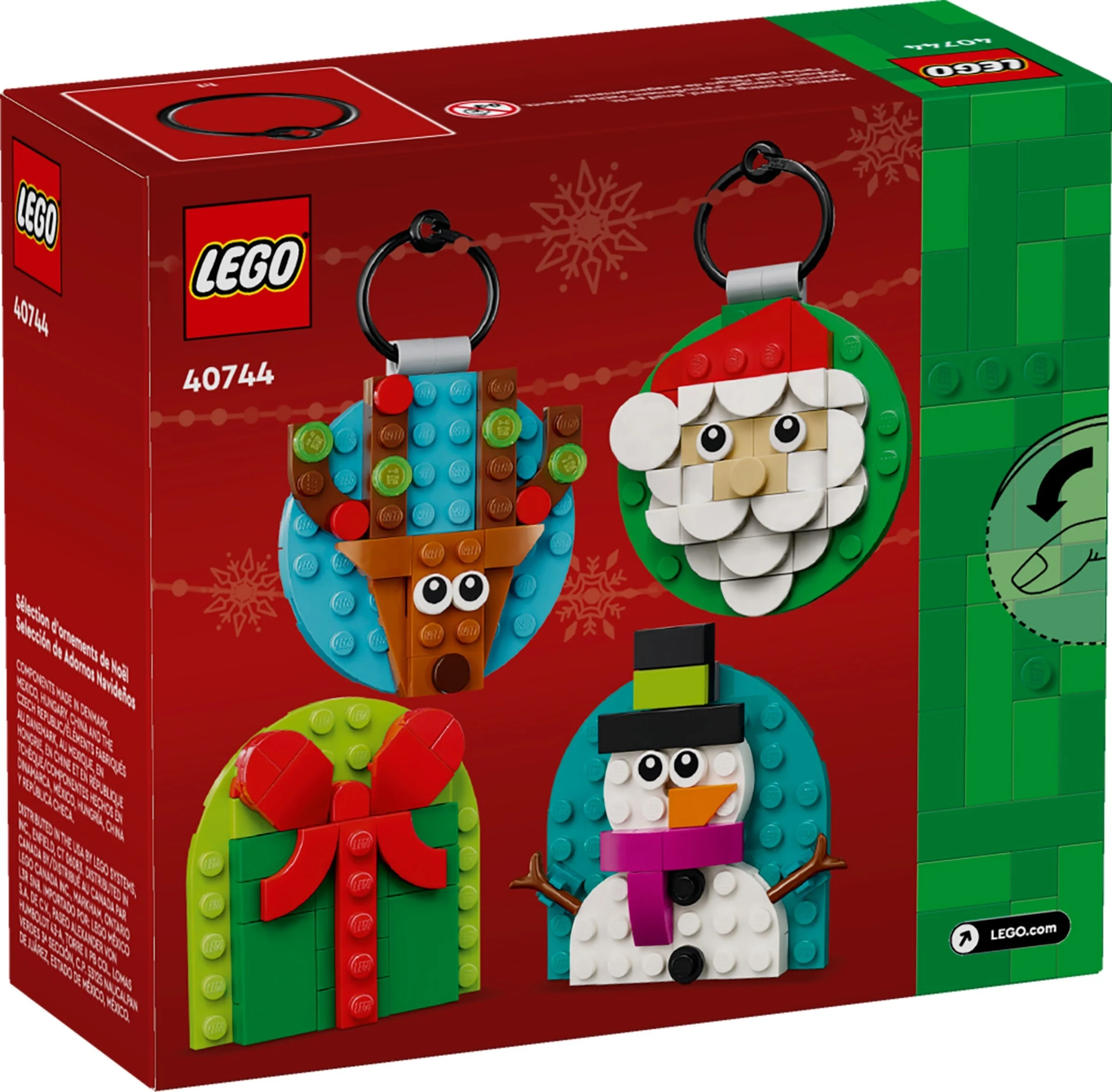 LEGO® 40744 Kolekcja Ozdób Świątecznych - zdjęcie 4