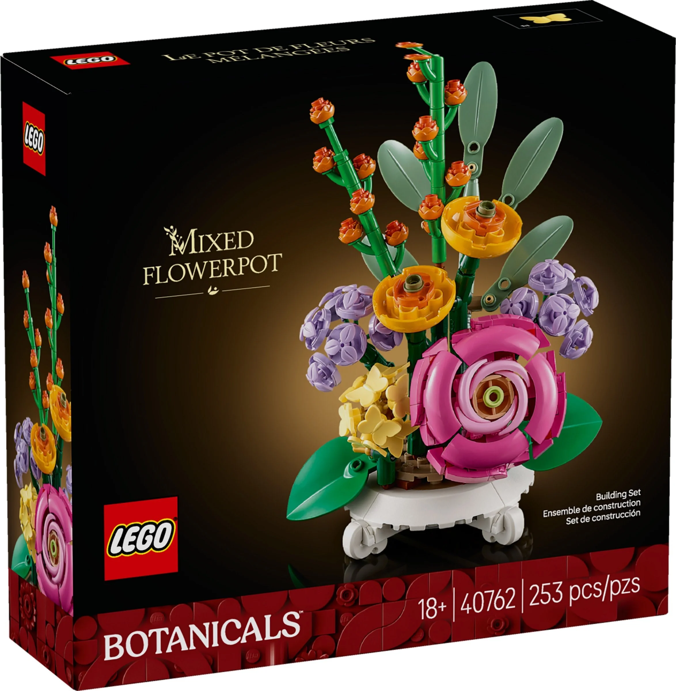 LEGO® 40762 Lego Botanical Collection Doniczka z rozmaitymi kwiatami - zdjęcie 1