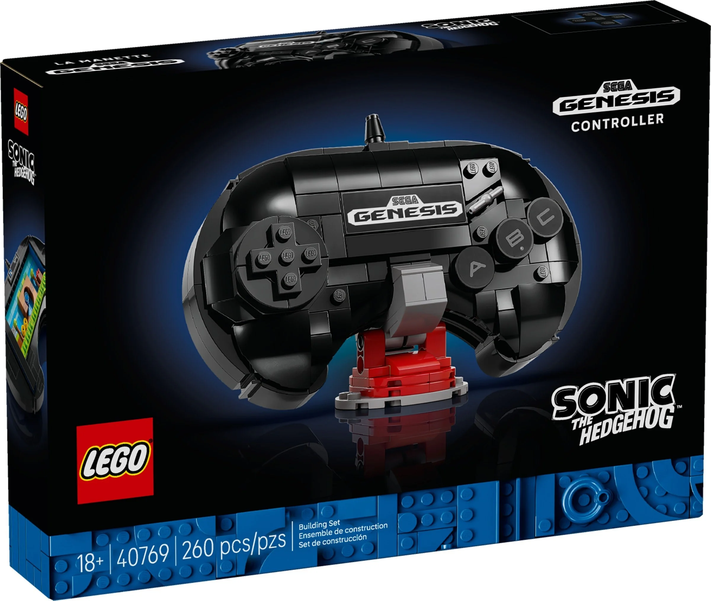 LEGO® 40769 Lego Sonic the Hedgehog Sega Genesis Controller