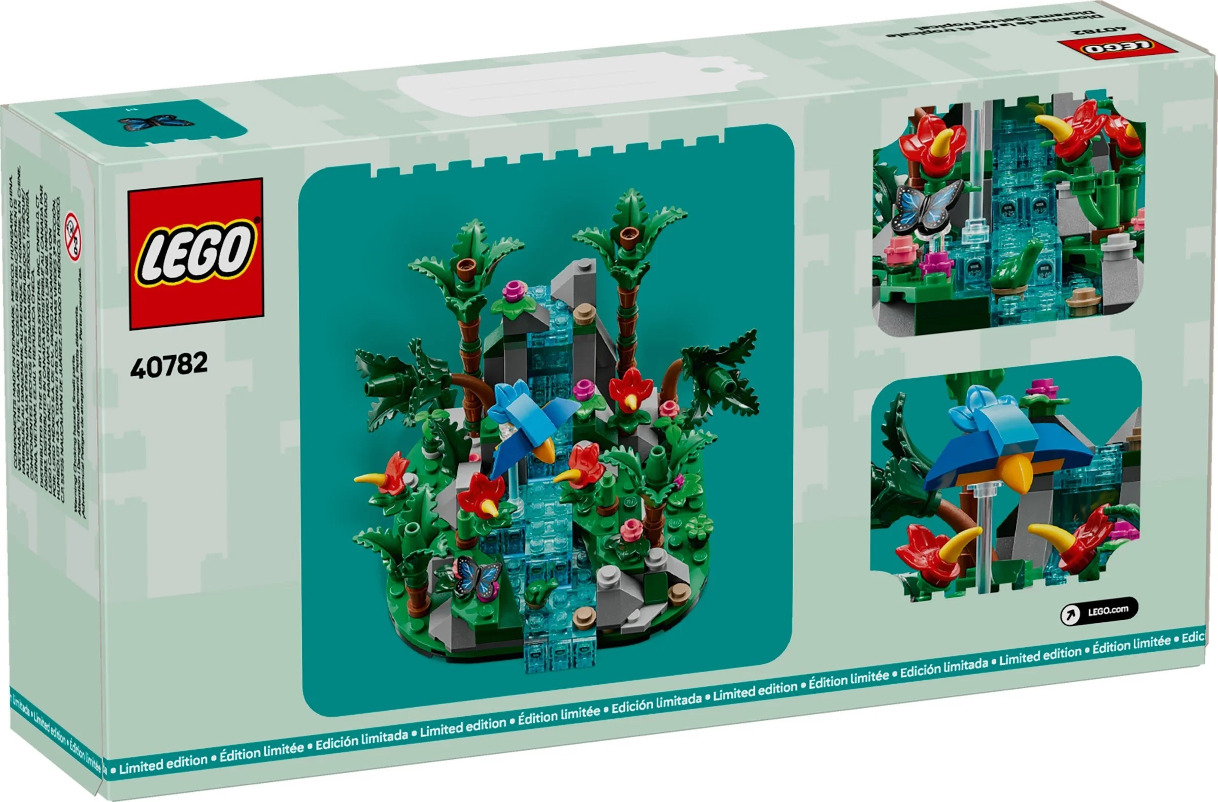 LEGO® 40782 Diorama z Tropikalnym Lasem Deszczowym - zdjęcie 3
