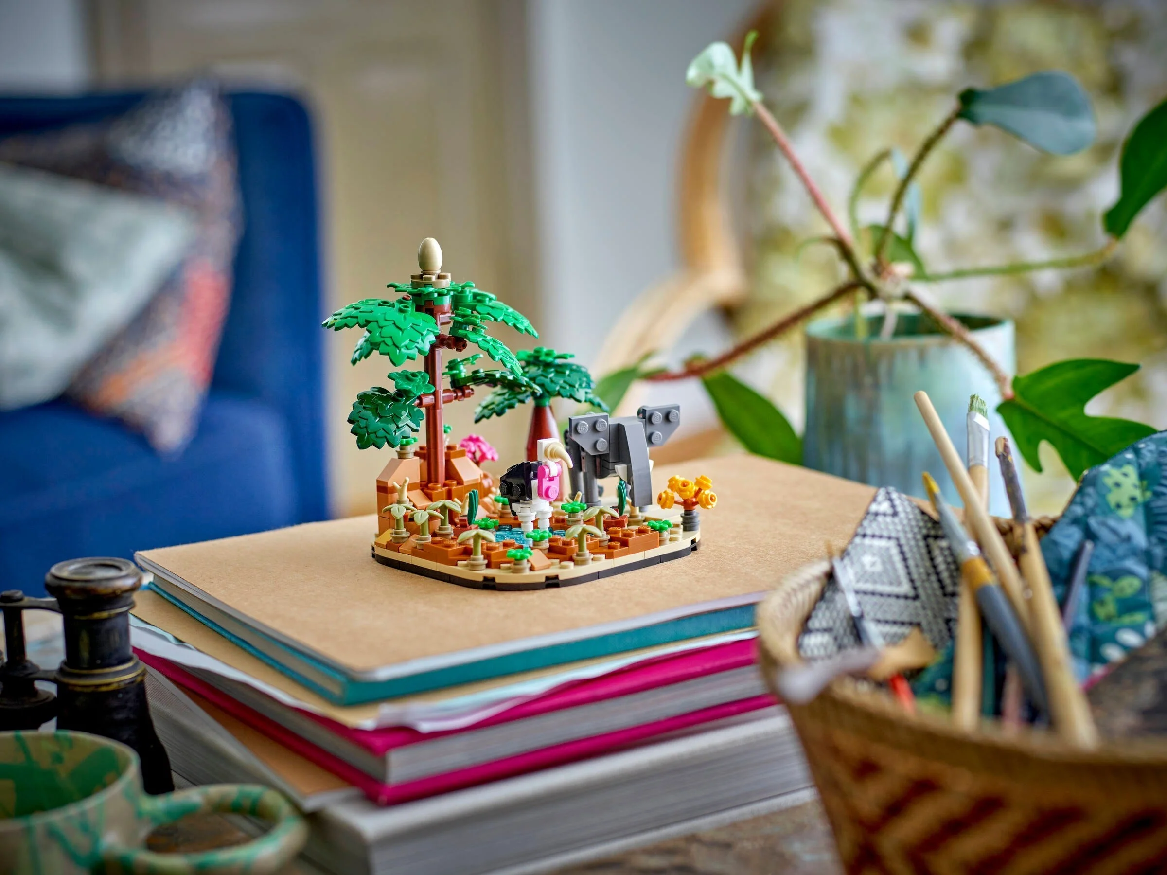 LEGO® 40784 Lego Diorama z afrykańską sawanną - zdjęcie 4