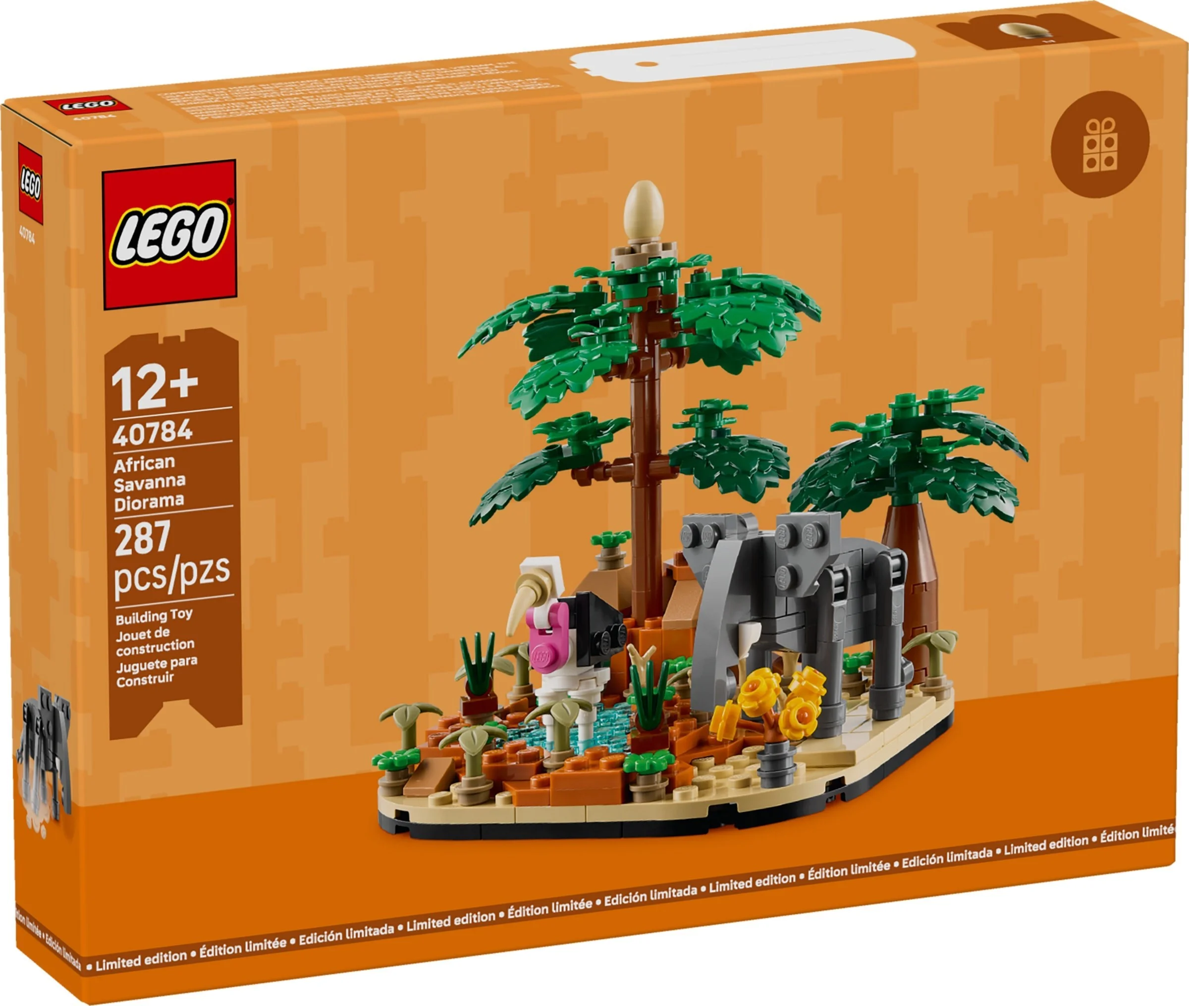 LEGO® 40784 Lego Diorama z afrykańską sawanną - zdjęcie 1