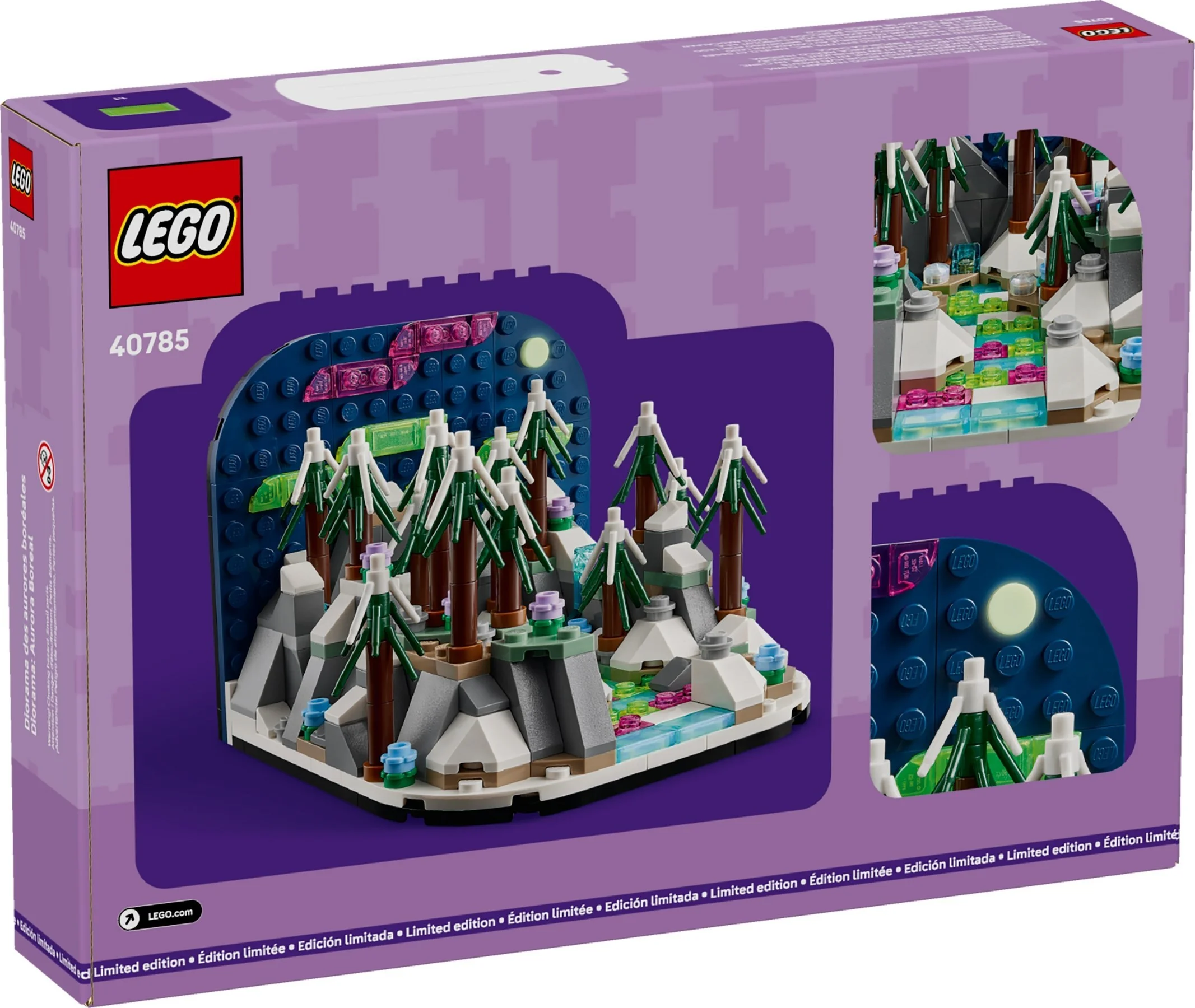 LEGO® 40785 Diorama z zorzą polarną - zdjęcie 3