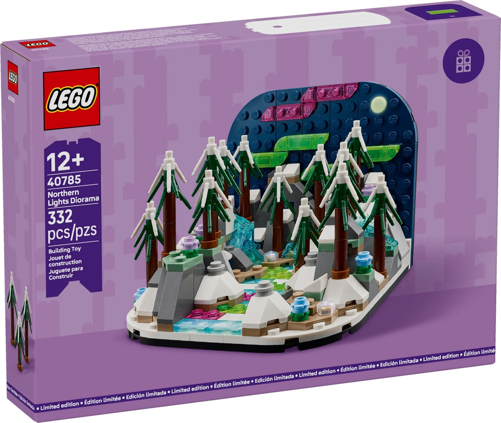 LEGO® 40785 Diorama z zorzą polarną - zdjęcie 1