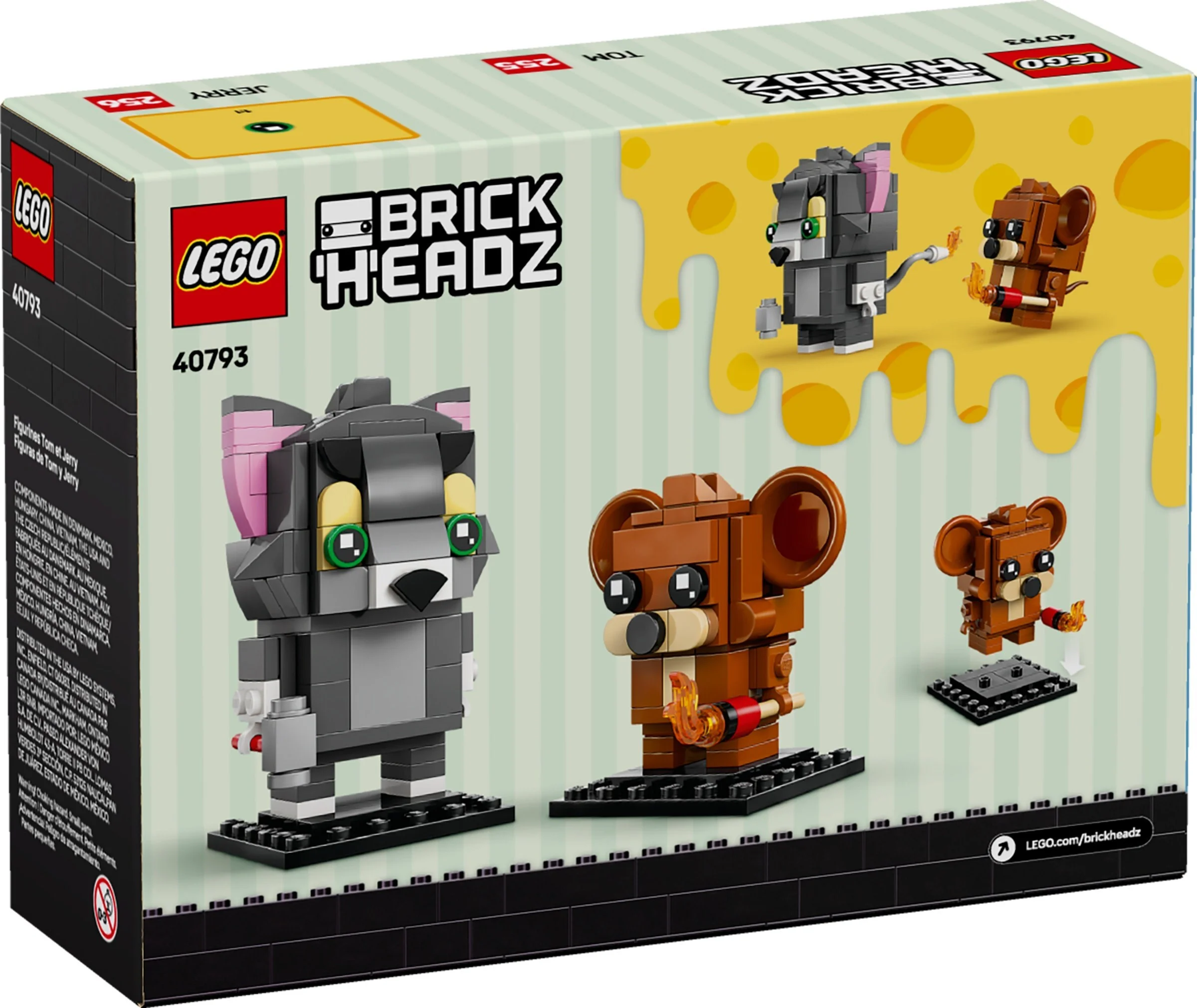 LEGO® 40793 Figurki Toma i Jerry’ego - zdjęcie 1