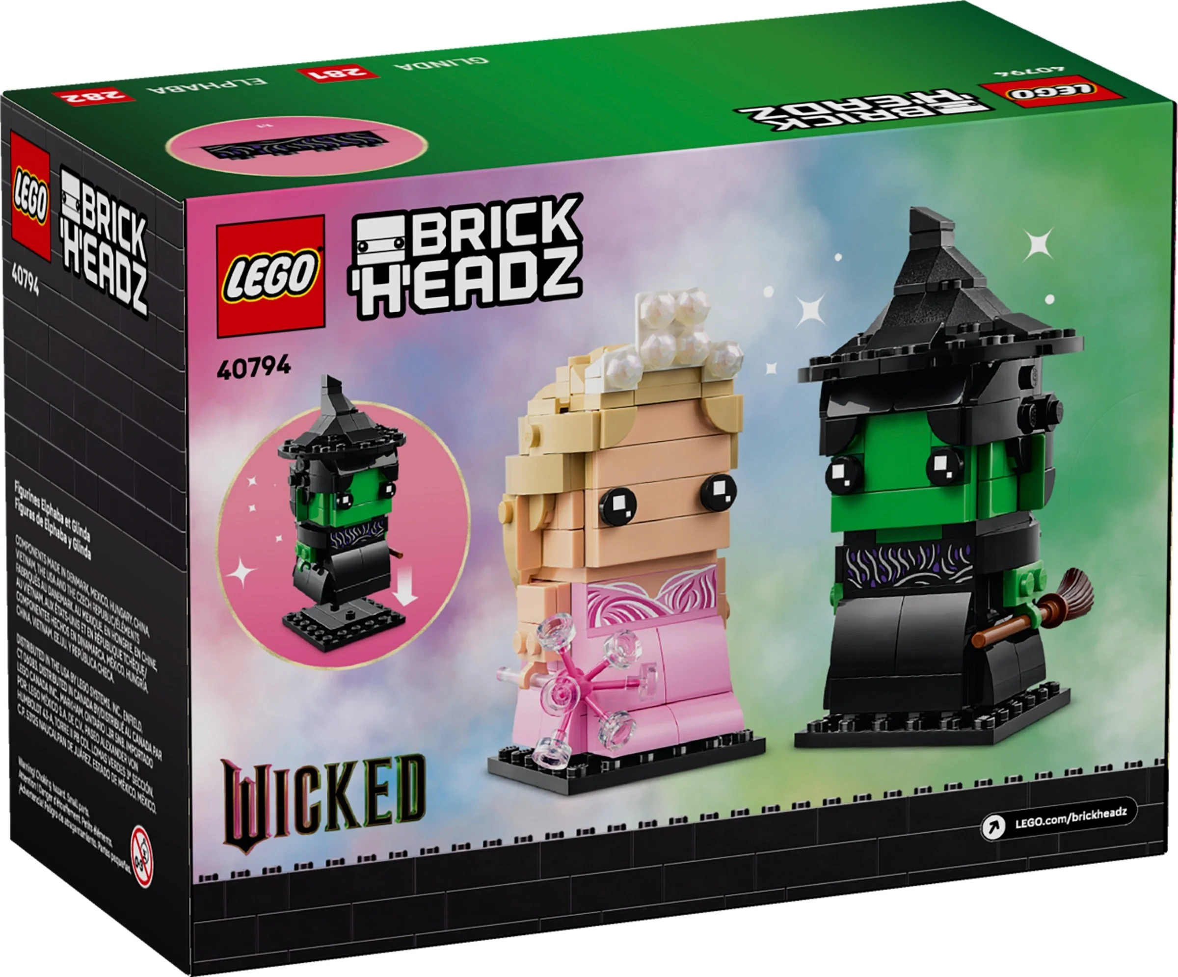 LEGO® 40794 Wicked: Figurki Elphaby i Glindy