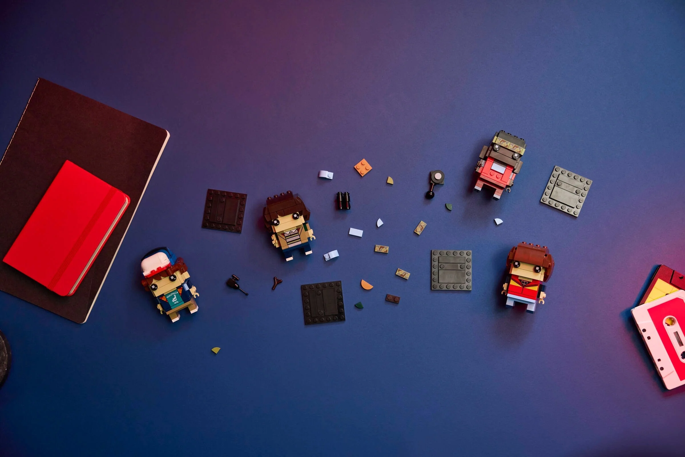 LEGO® 40801 Stranger Things Figurki Dustina Mike’a Willa i Lucasa - zdjęcie 4