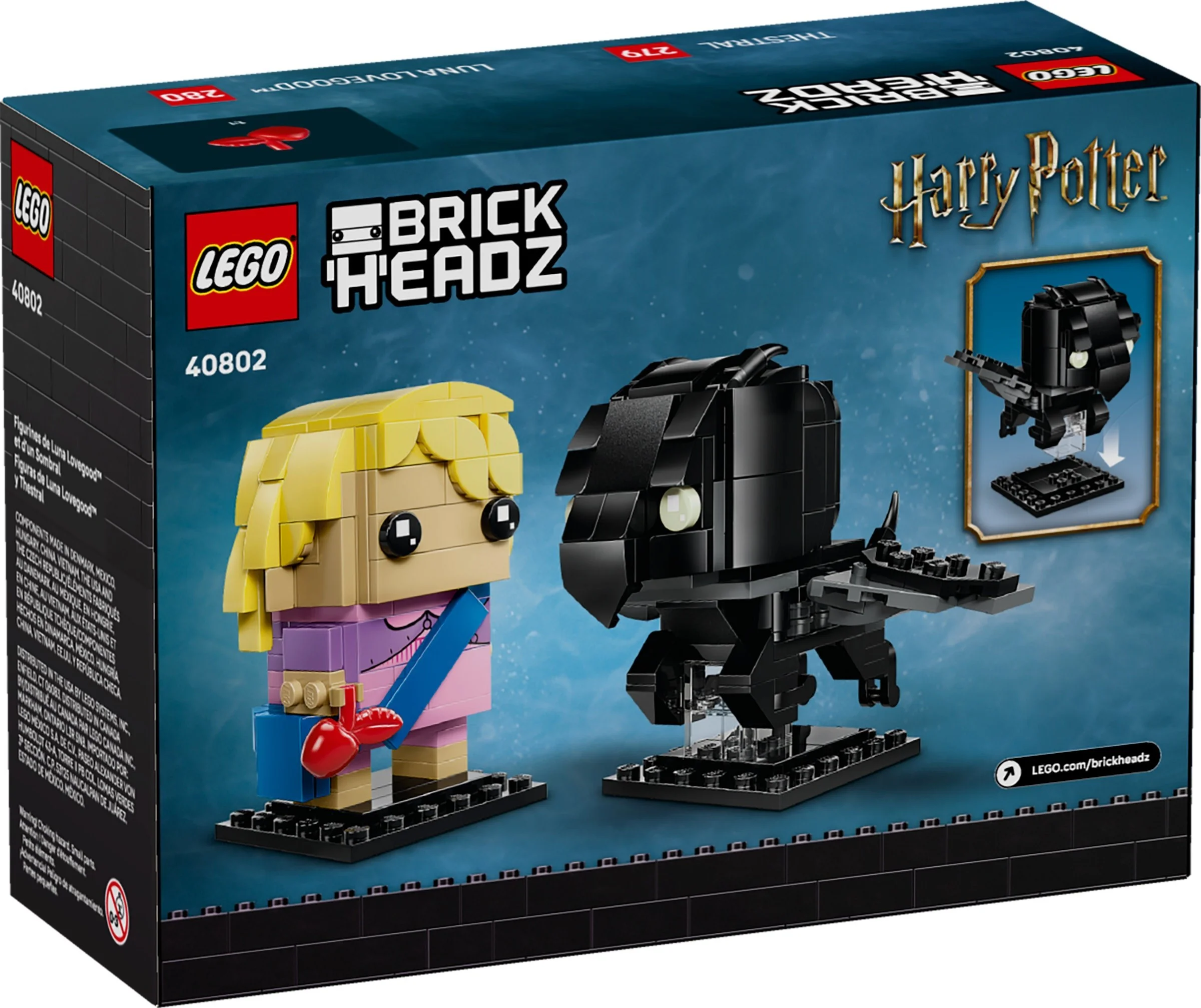 LEGO® 40802 Figurki Luny Lovegood i testrala seria Harry Potter