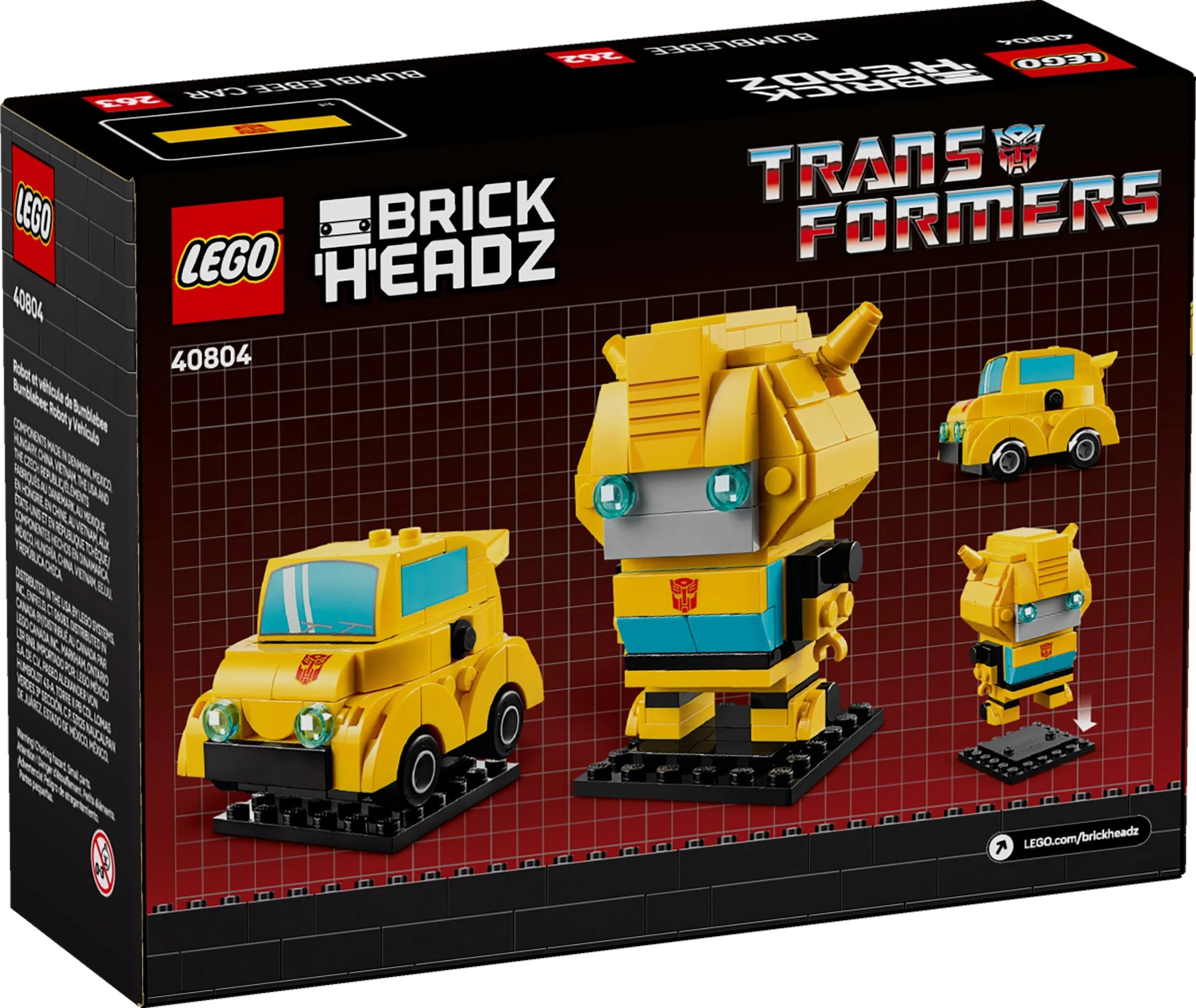 LEGO® 40804 Robot i pojazd Bumblebee - zdjęcie 1