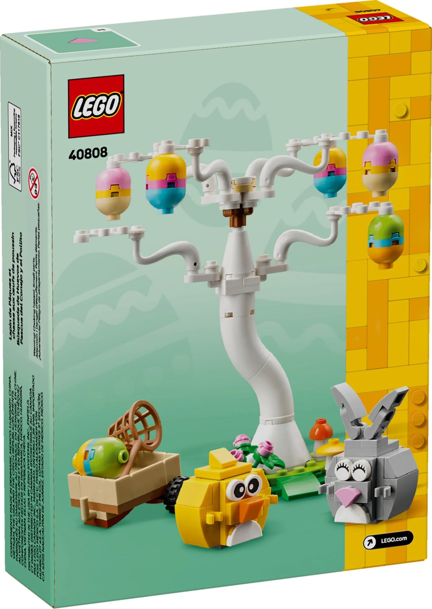 LEGO® 40808 LEGO Iconic Poszukiwanie pisanek z zajączkiem i kurczaczkiem - zdjęcie 2