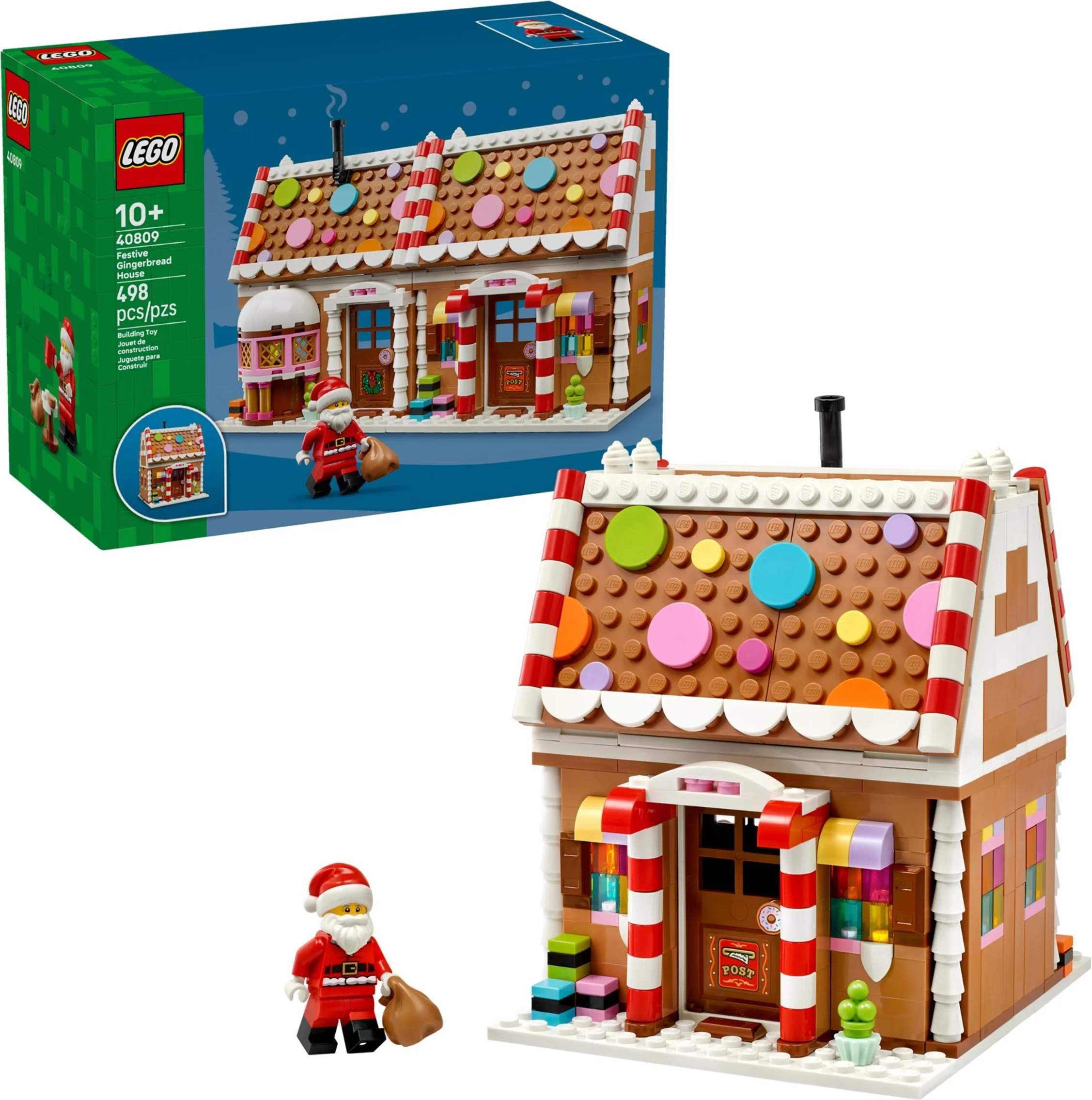 LEGO® 40809 Świąteczna chatka z piernika - zdjęcie 3