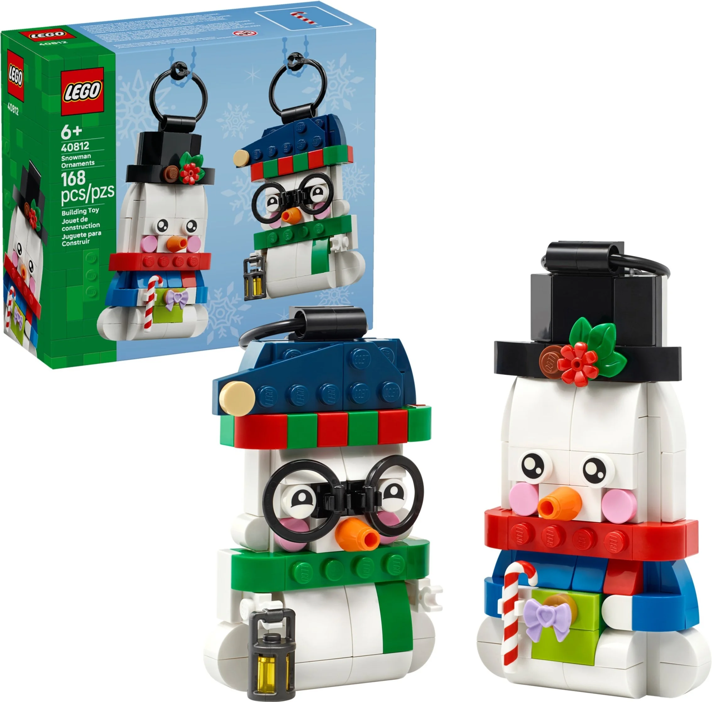 LEGO® 40812 Lego Ozdoby Z Bałwankami 168 Elementów Zabawki Dla Dzieci Lego - zdjęcie 3