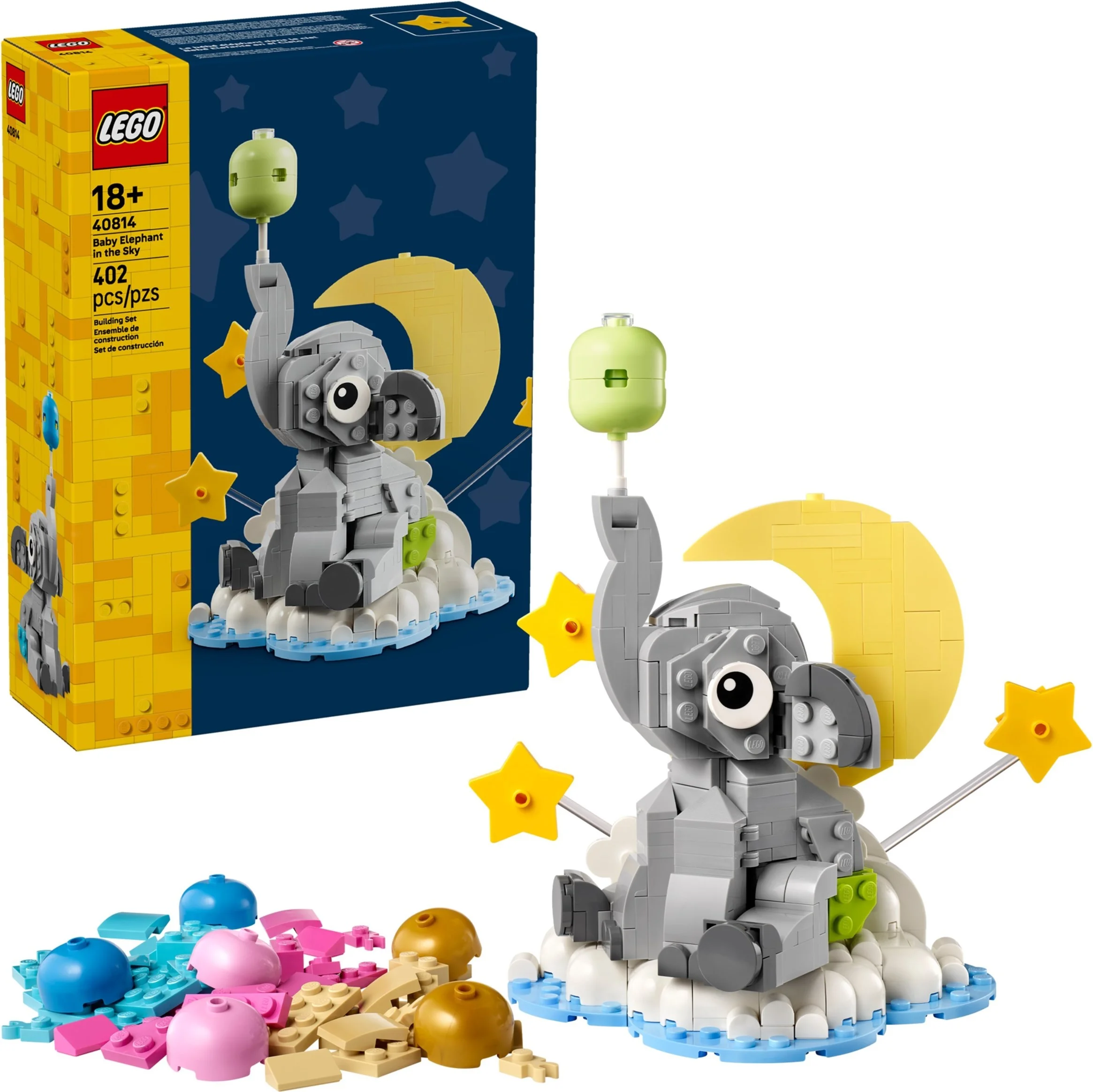 LEGO® 40814 LEGO Iconic Słoniątko na niebie - zdjęcie 3