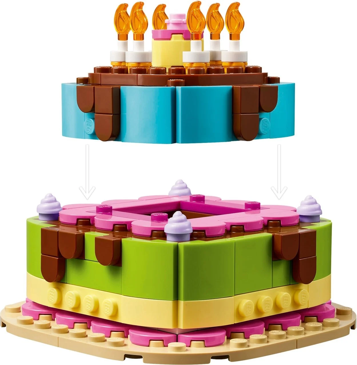LEGO® 40815 LEGO Iconic Tort na przyjęcie urodzinowe - zdjęcie 7