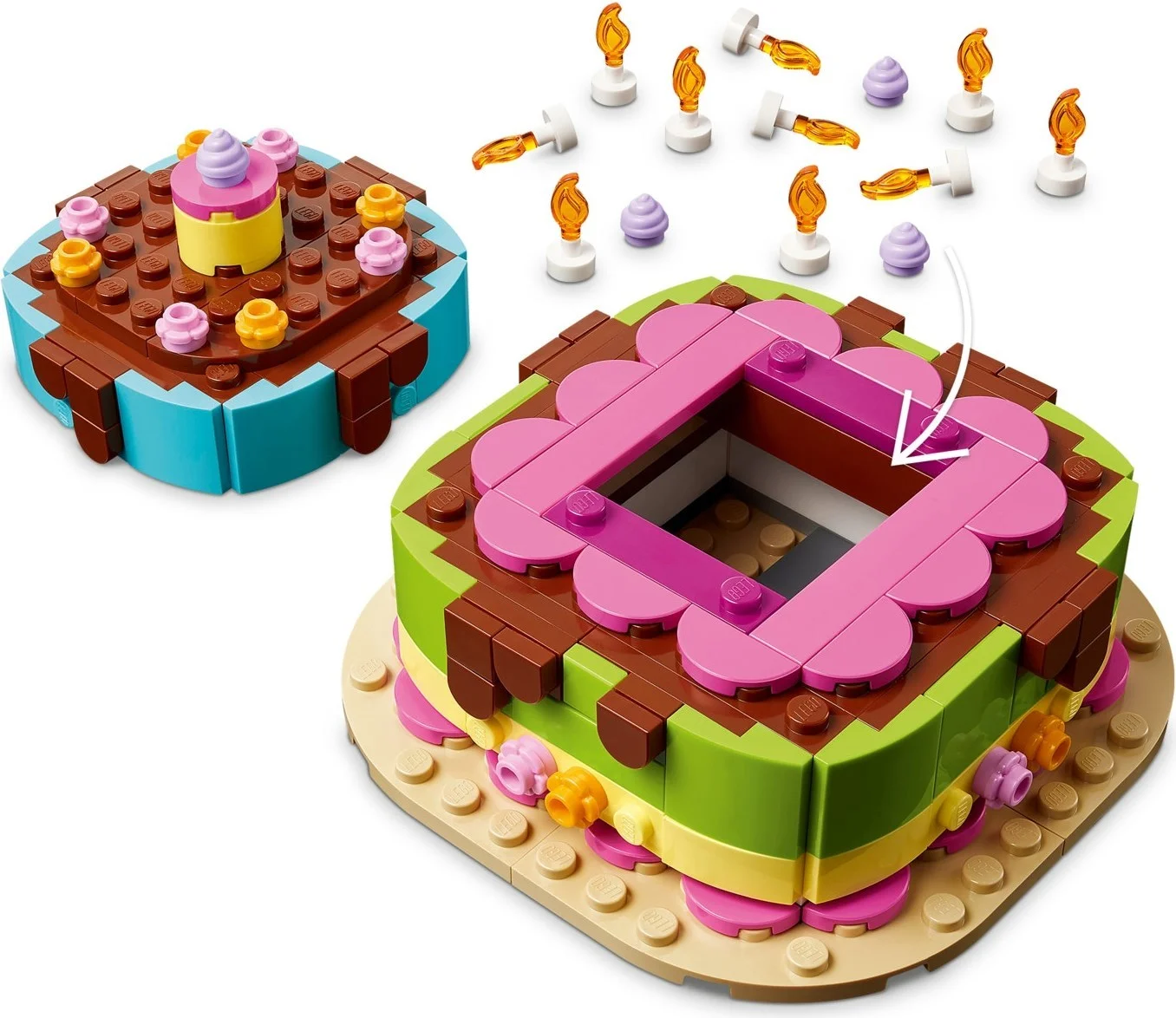 LEGO® 40815 LEGO Iconic Tort na przyjęcie urodzinowe - zdjęcie 8