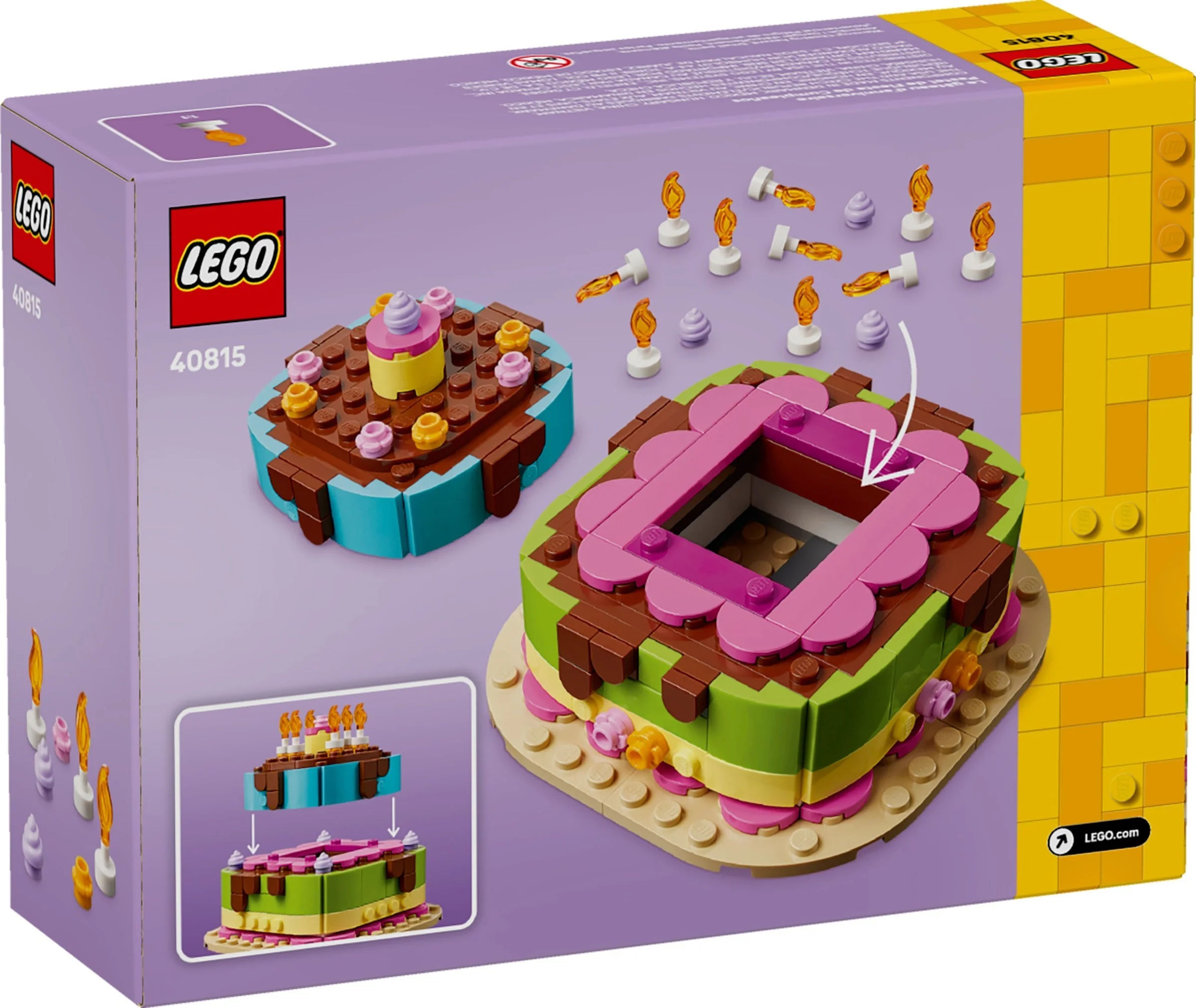 LEGO® 40815 LEGO Iconic Tort na przyjęcie urodzinowe - zdjęcie 1