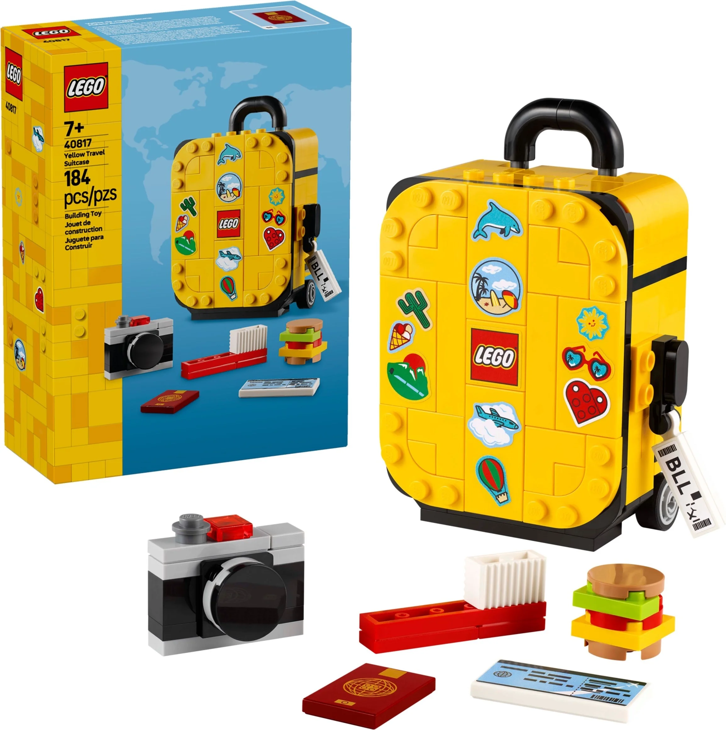 LEGO® 40817 Lego Żółta walizka podróżna - zdjęcie 3