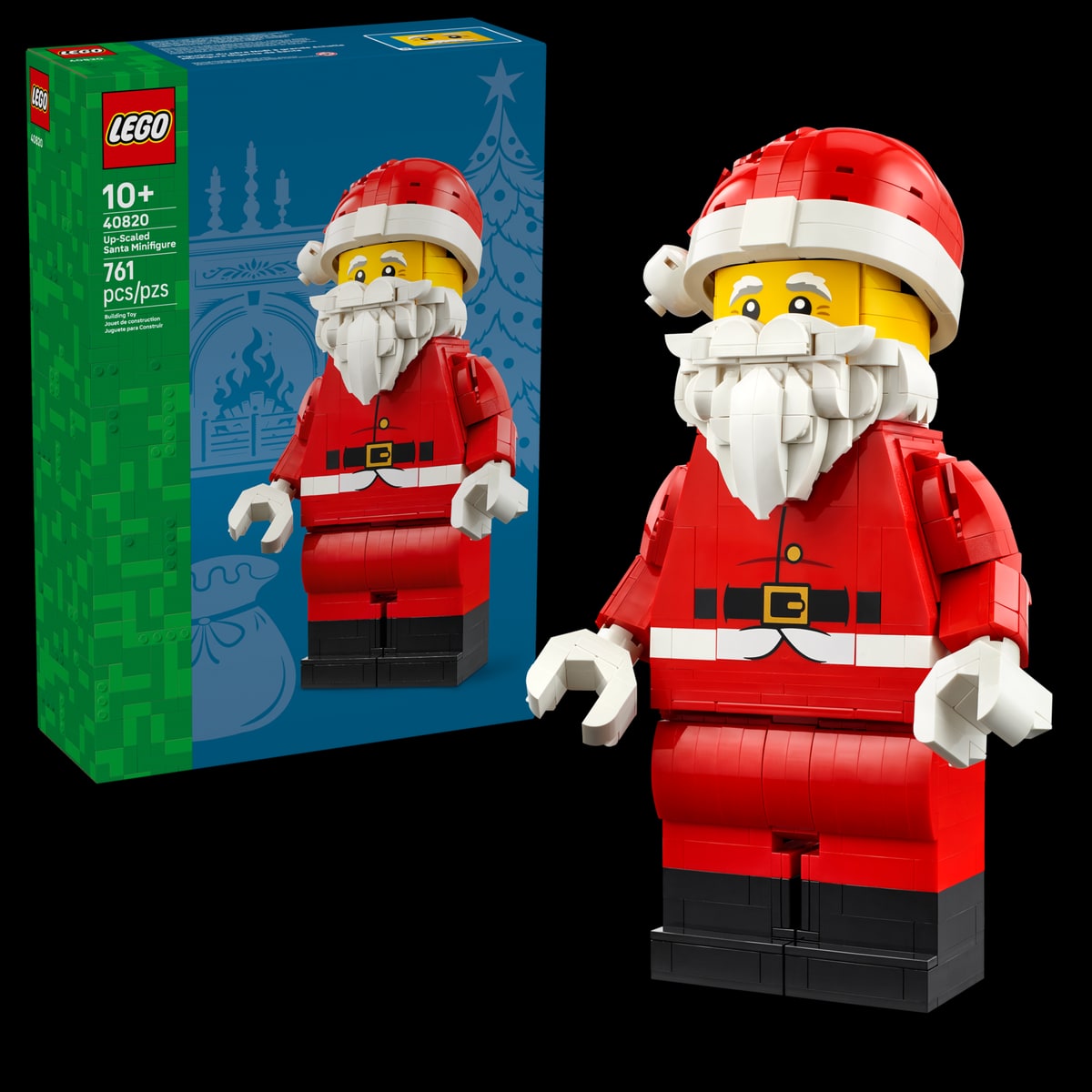 LEGO® 40820 Powiększona minifigurka Świętego Mikołaja - zdjęcie 4
