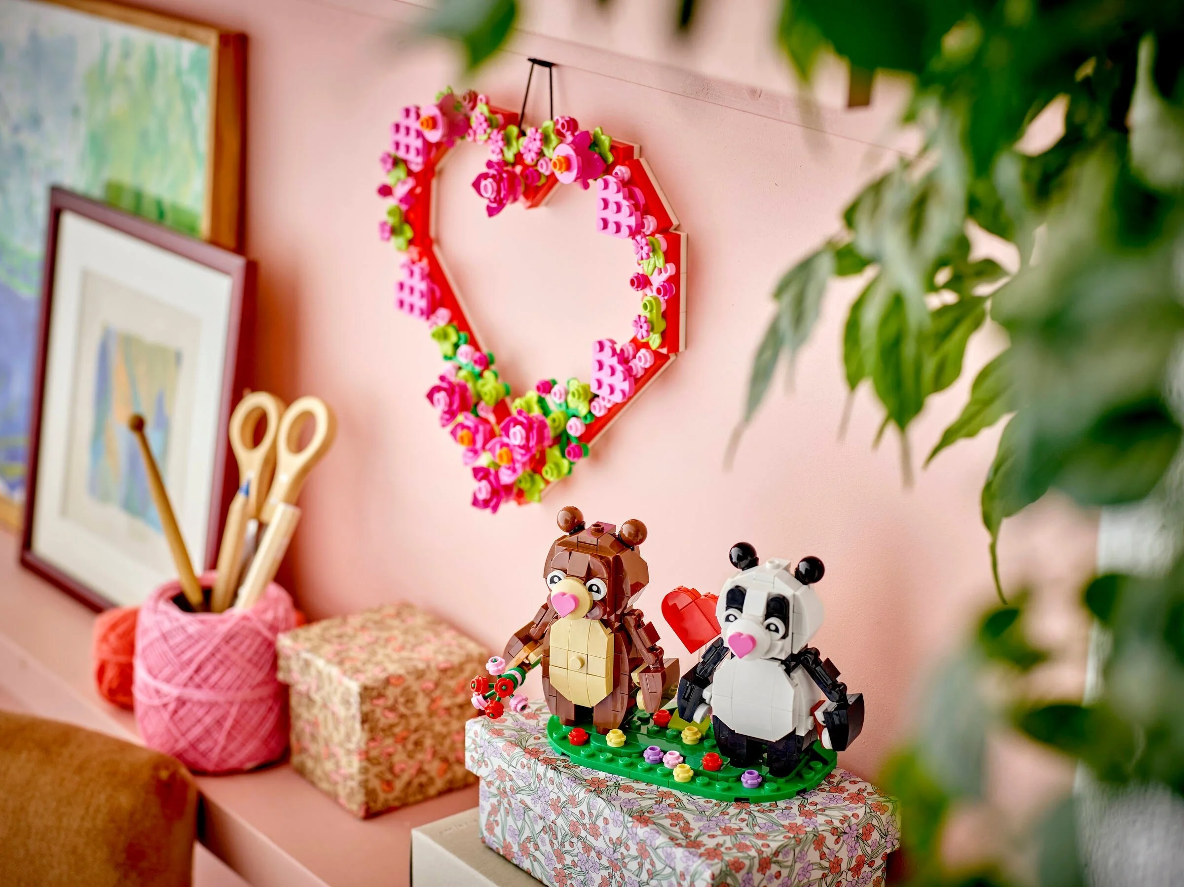 LEGO® 40821 Lego Okolicznościowe Zakochane niedźwiedzie na Walentynki - zdjęcie 3