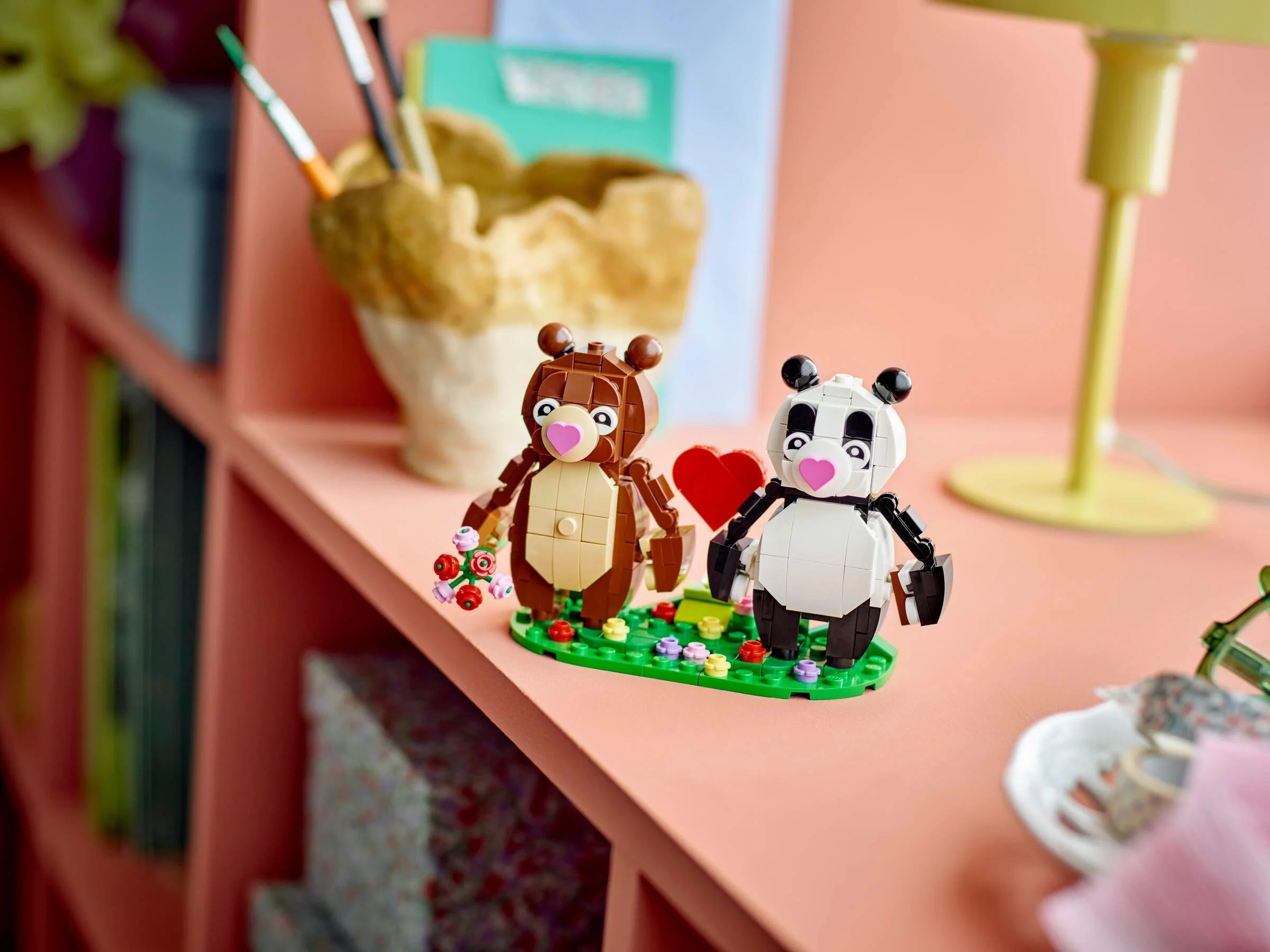 LEGO® 40821 Lego Okolicznościowe Zakochane niedźwiedzie na Walentynki - zdjęcie 6