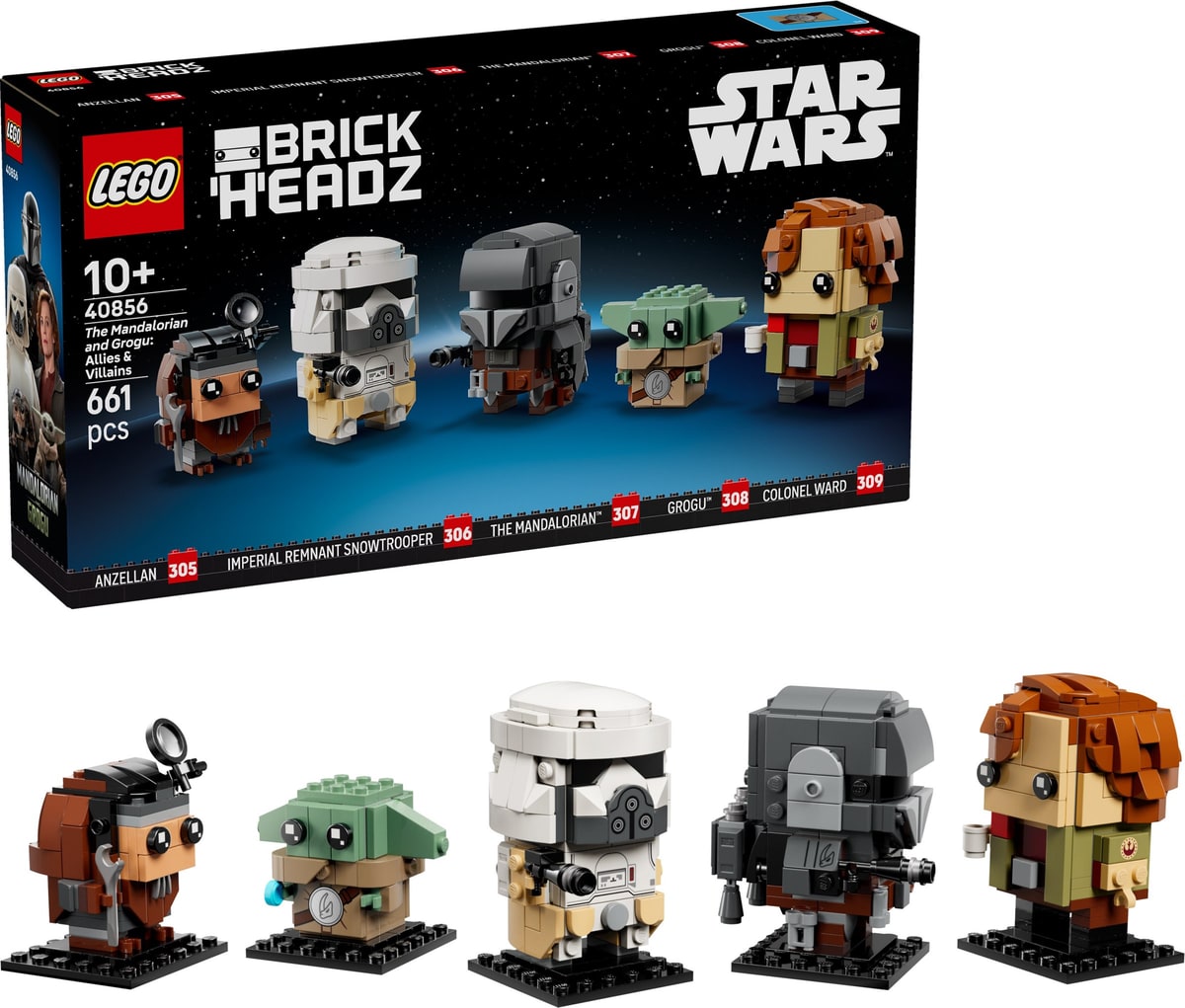 LEGO® 40856 The Mandalorian and Grogu: Sojusznicy i złoczyńcy - zdjęcie 4