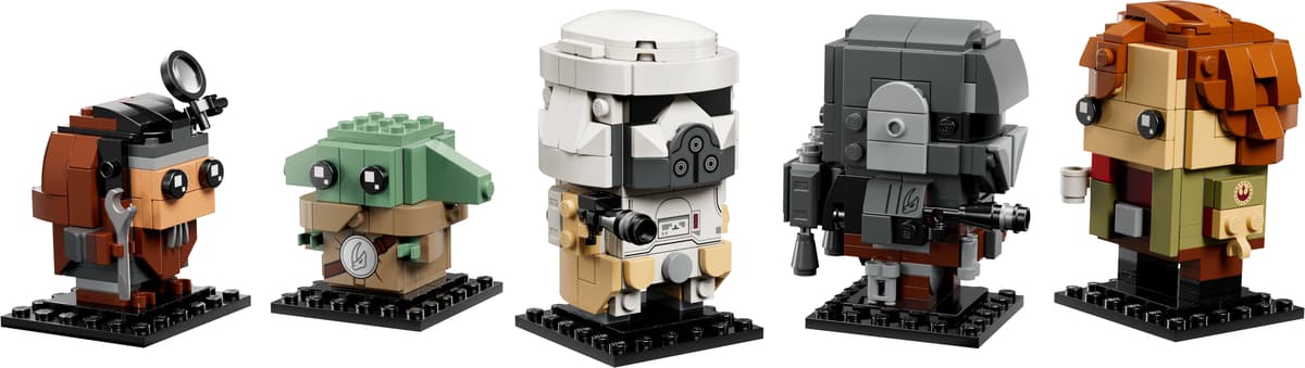 LEGO® 40856 The Mandalorian and Grogu: Allies & Villains