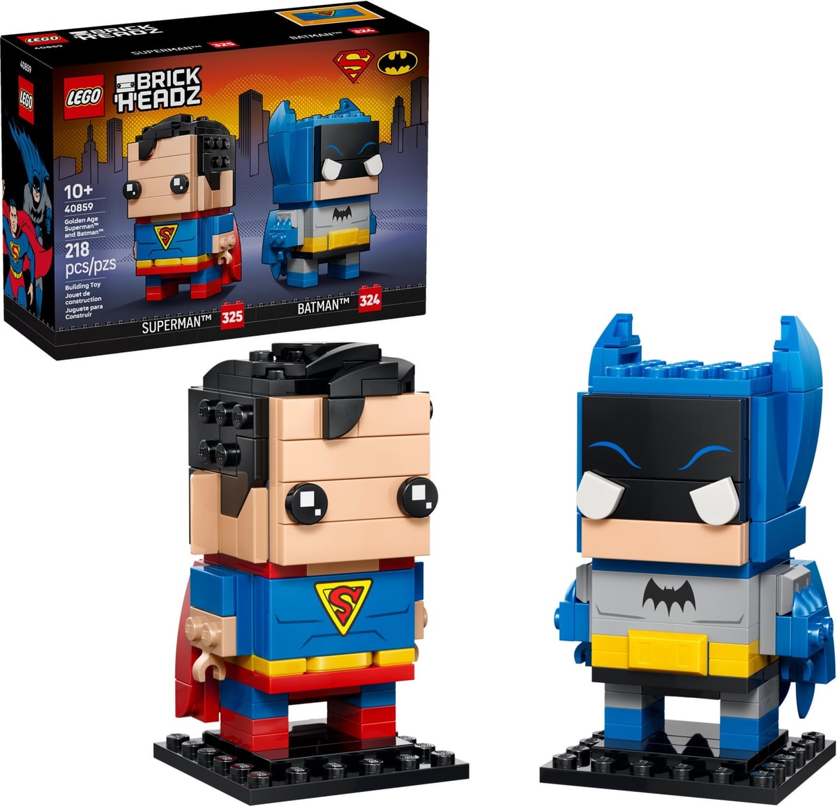LEGO® 40859 Figurki Supermana i Batmana ze Złotej Ery - zdjęcie 11