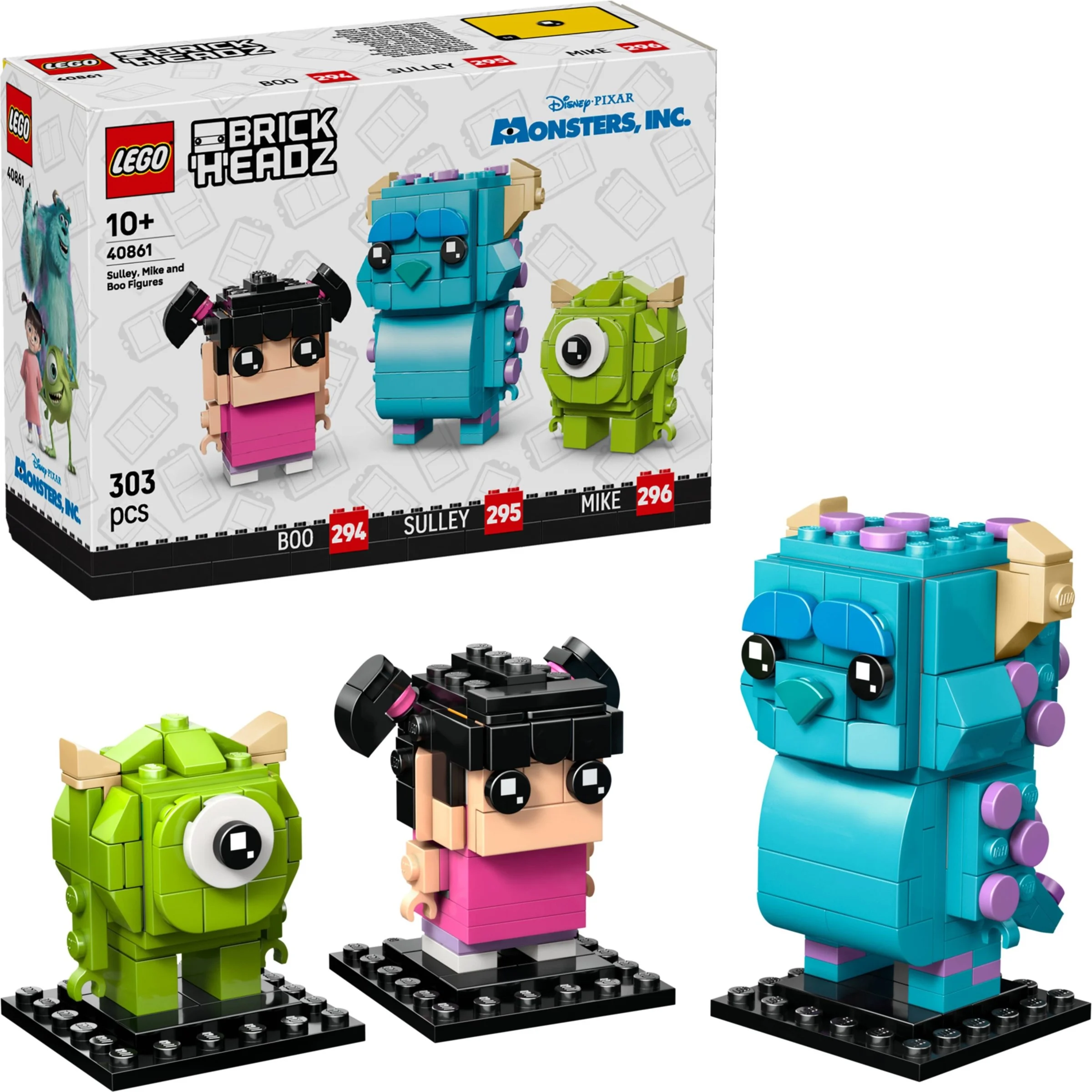 LEGO® 40861 Figurki Sulley, Mike, Boo Potwory i Spółka 10+
