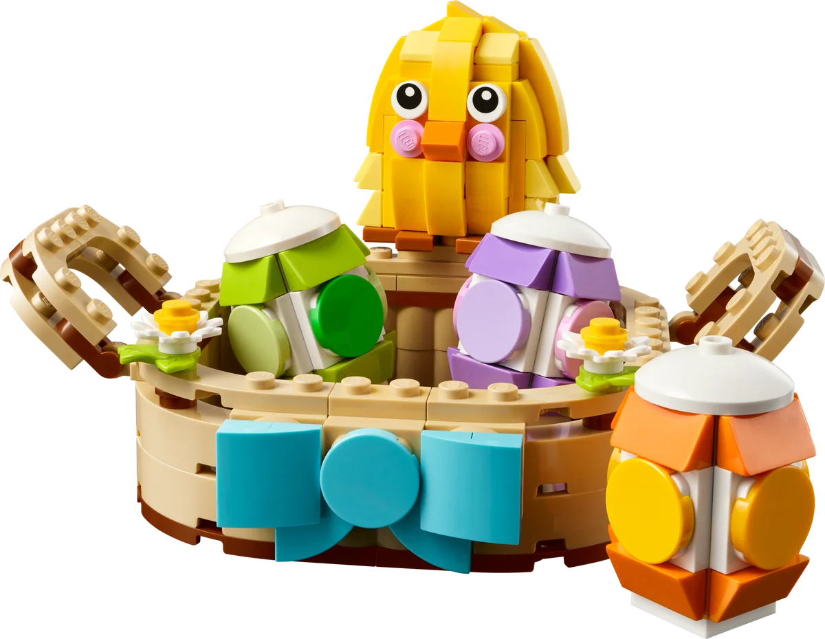 LEGO® 40863 Wielkanocny Kosz z Pisankami Wiosenny Zestaw z Króliczkiem - zdjęcie 4