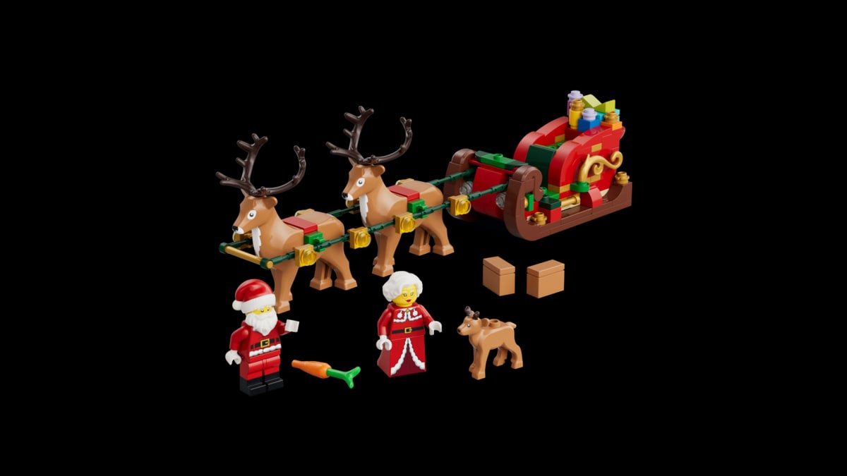 LEGO® 40866 Gwiazdkowa przygoda Mikołaja na saniach - zdjęcie 2