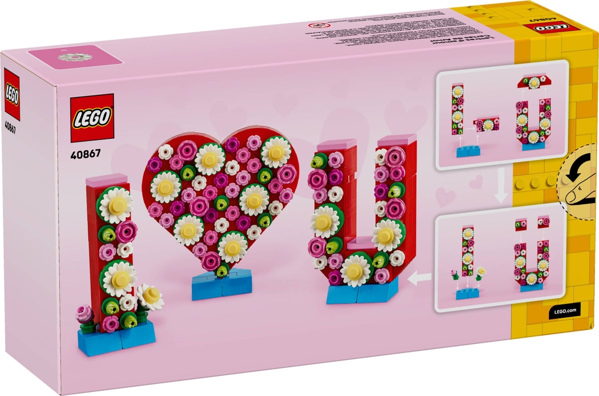 LEGO® 40867 Litery pełne miłości - zdjęcie 4