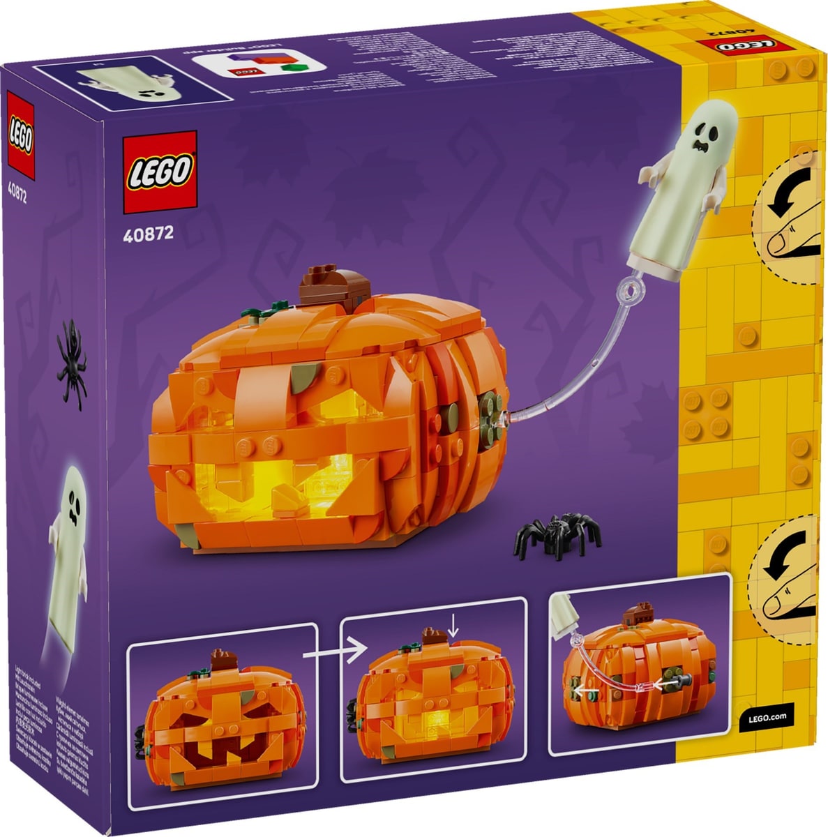 LEGO® 40872 Halloweenowa latarnia z dyni - zdjęcie 1