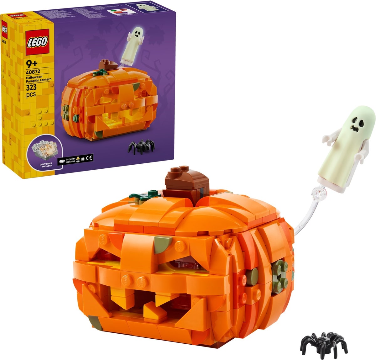 LEGO® 40872 Halloweenowa latarnia z dyni - zdjęcie 2