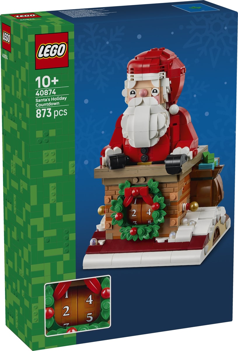 LEGO® 40874 Santa's Holiday Countdown - zdjęcie 2