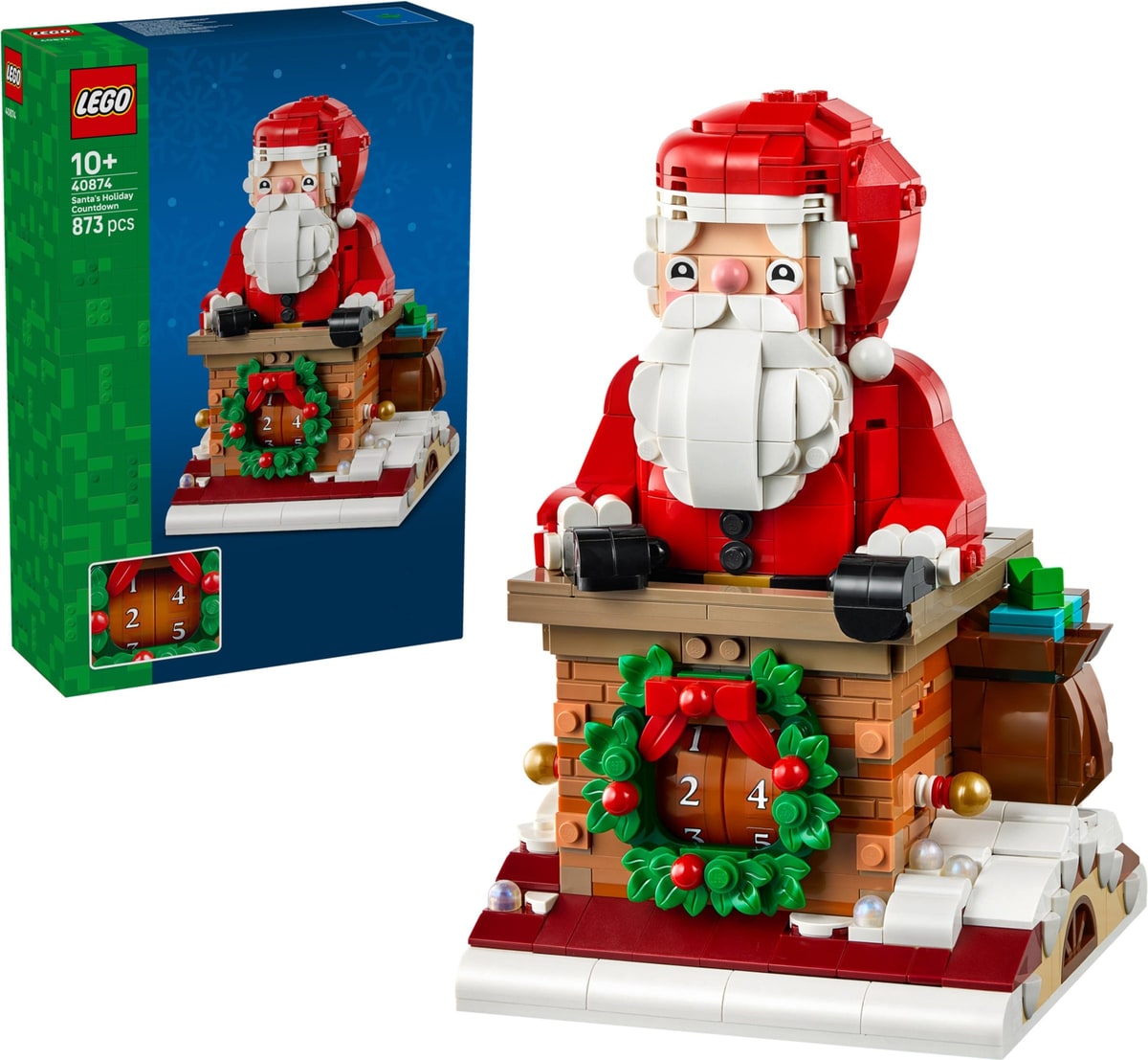LEGO® 40874 Santa's Holiday Countdown - zdjęcie 4