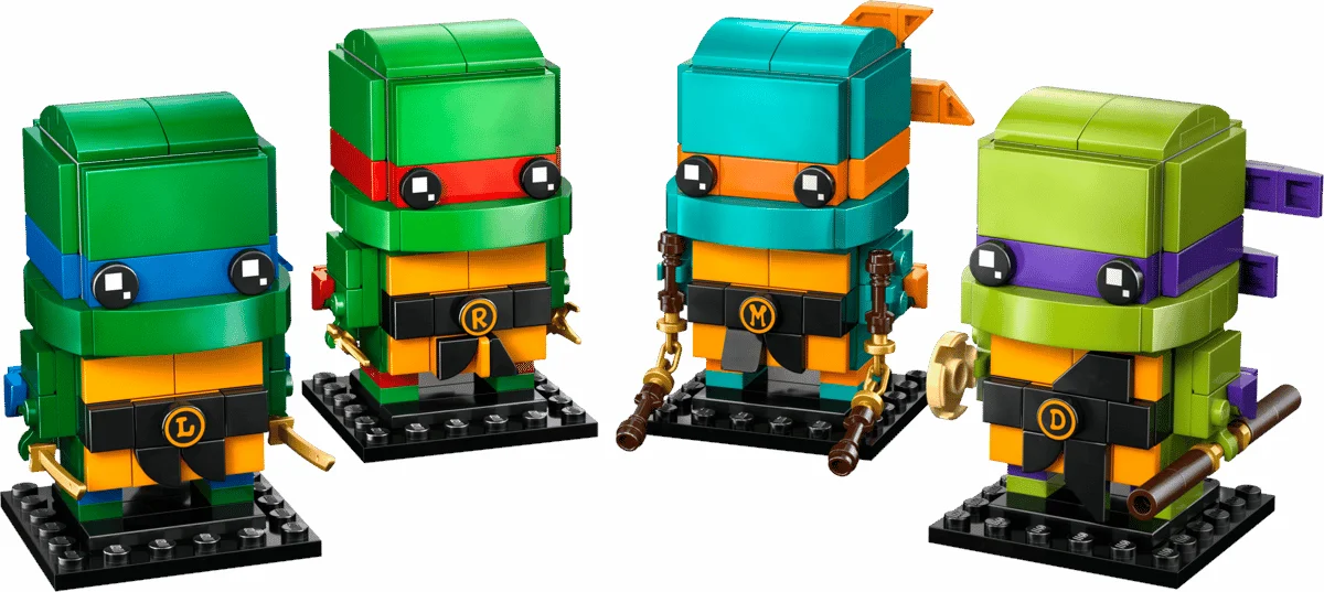 LEGO® 40878 Teenage Mutant Ninja Turtles Figures - zdjęcie 2