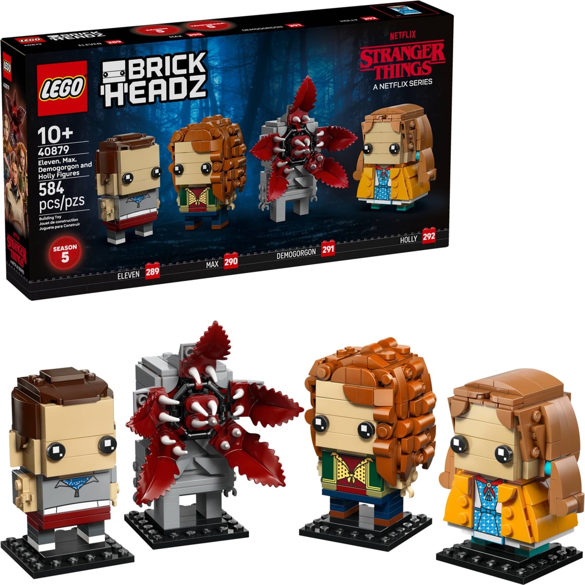 LEGO® 40879 Figurki Jedenastki, Max, Demogorgona i Holly - zdjęcie 6