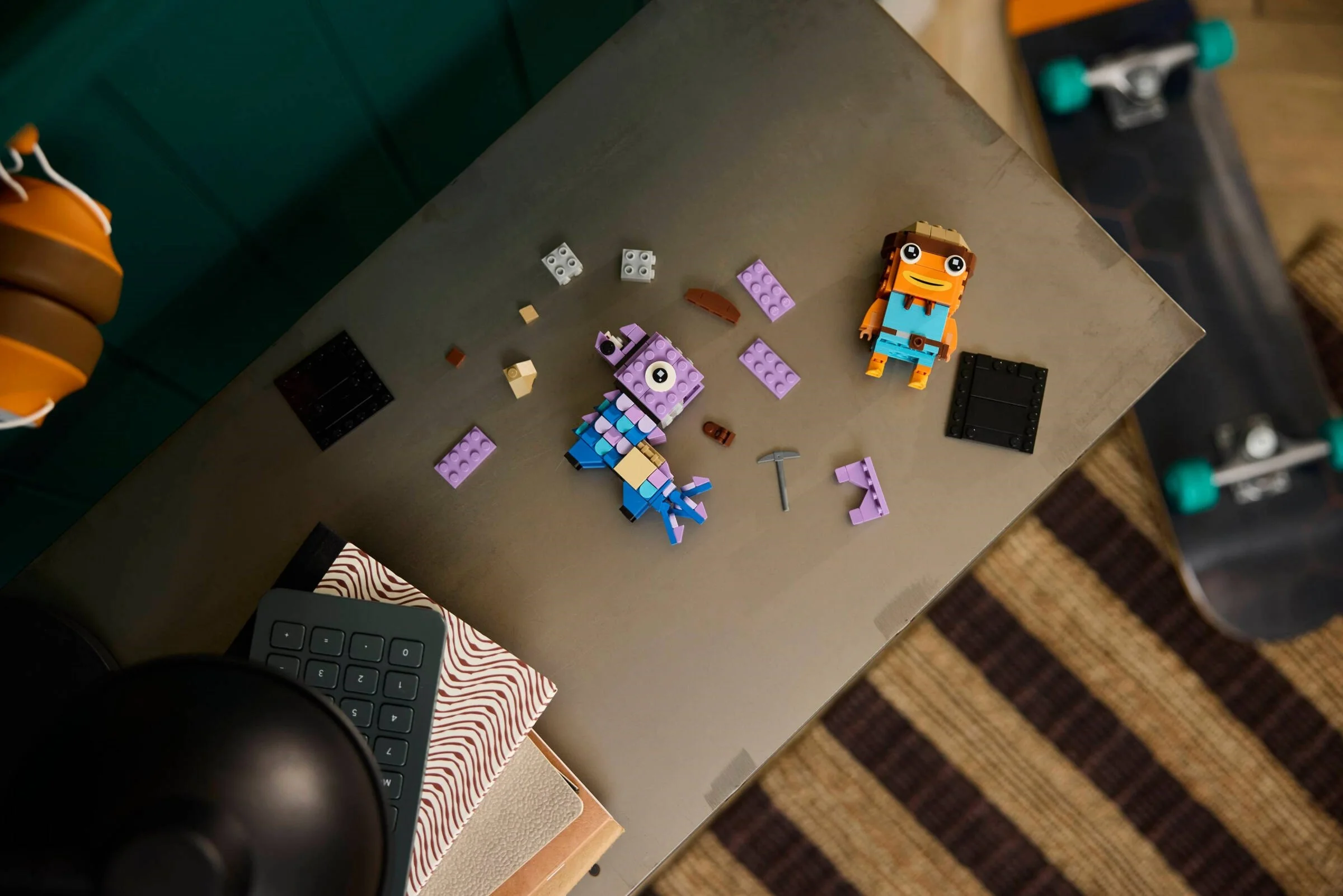 LEGO® 40881 Lego BrickHeadz Lama Zaopatrzeniowa i Palucha Rybnego figurki - zdjęcie 4