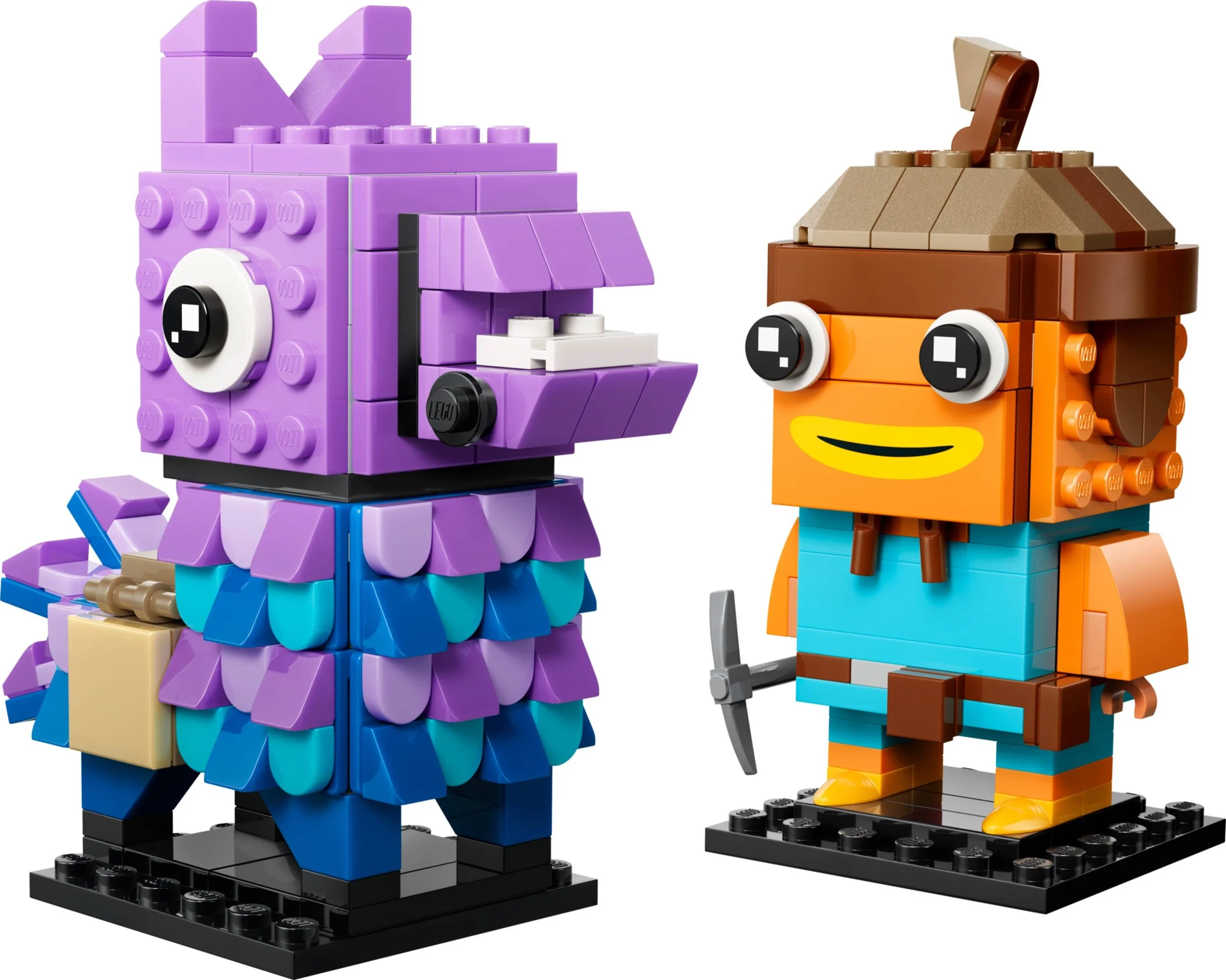 LEGO® 40881 Lego BrickHeadz Lama Zaopatrzeniowa i Palucha Rybnego figurki - zdjęcie 7