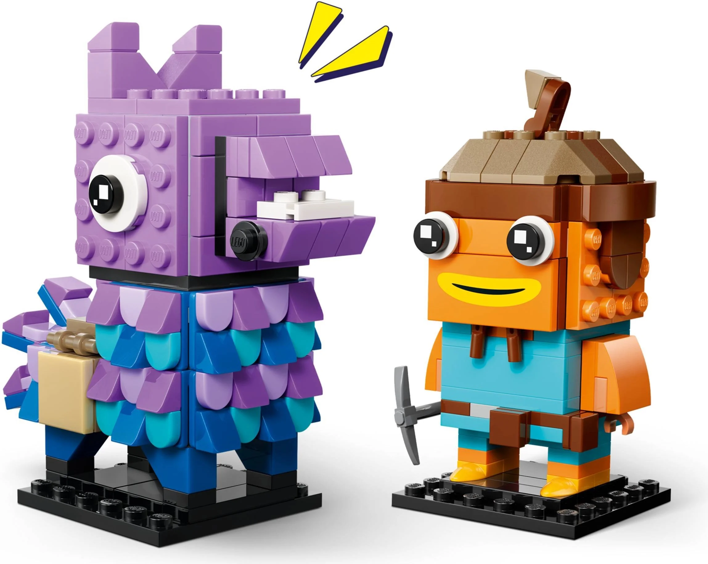 LEGO® 40881 Lego BrickHeadz Lama Zaopatrzeniowa i Palucha Rybnego figurki - zdjęcie 9