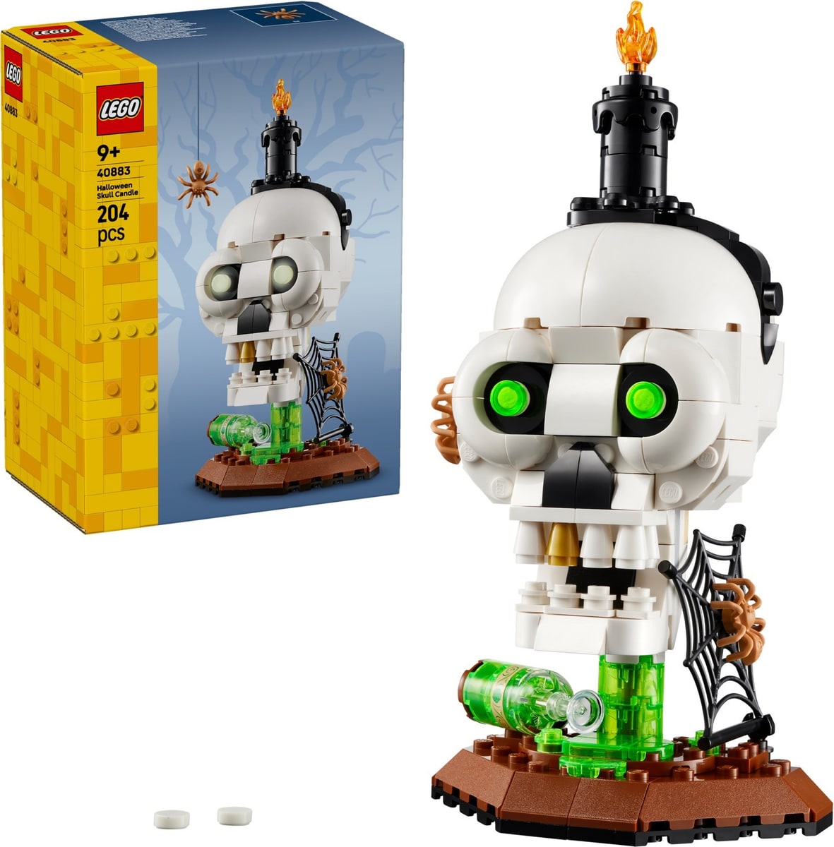 LEGO® 40883 Halloweenowa czaszka ze świecą - zdjęcie 2
